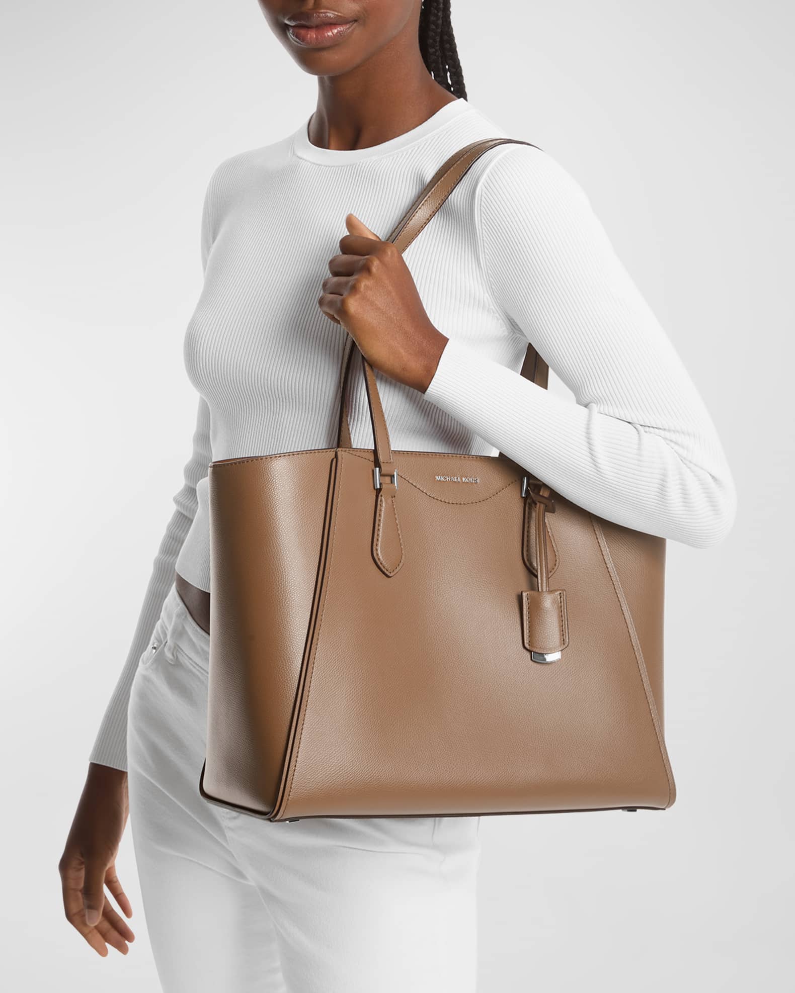 Michael kors whitney small pebbled leather tote shop