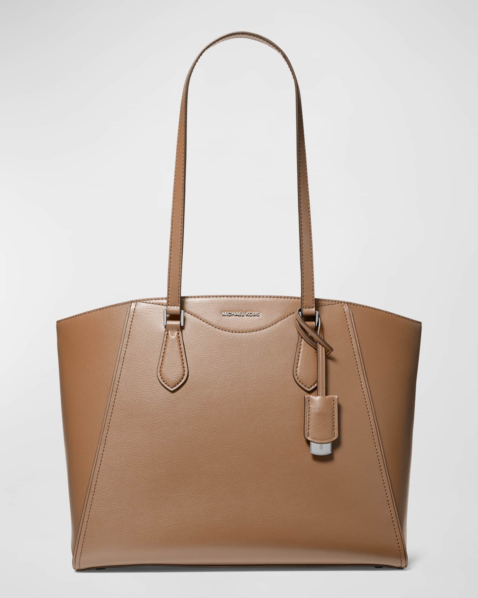MICHAEL Michael Kors Taryn Calf Leather Tote Bag Neiman Marcus