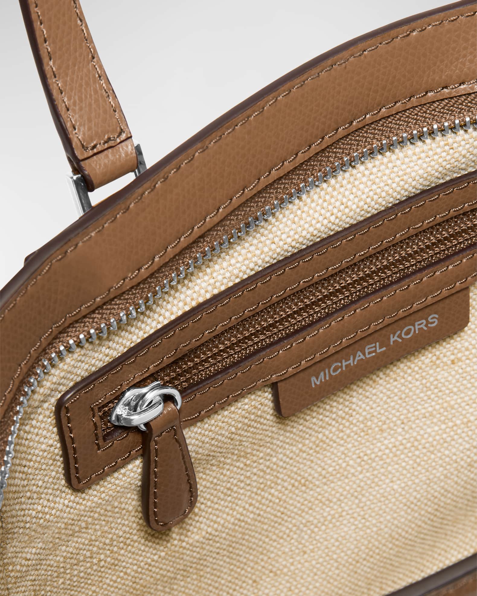 Mk leather tote best sale