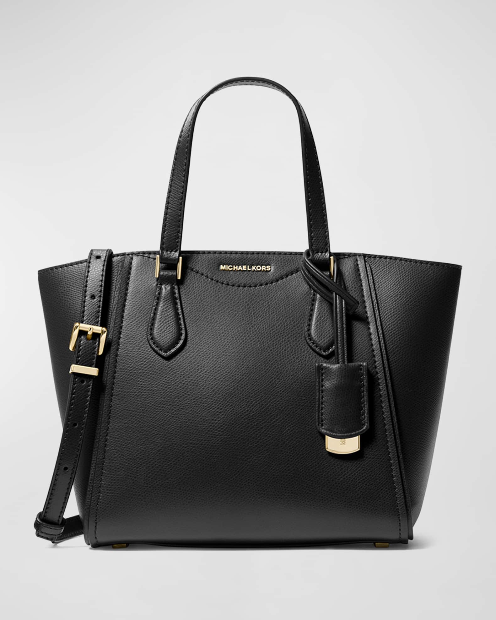 MICHAEL Michael Kors Taryn Grained Leather Crossbody Tote Bag Neiman Marcus