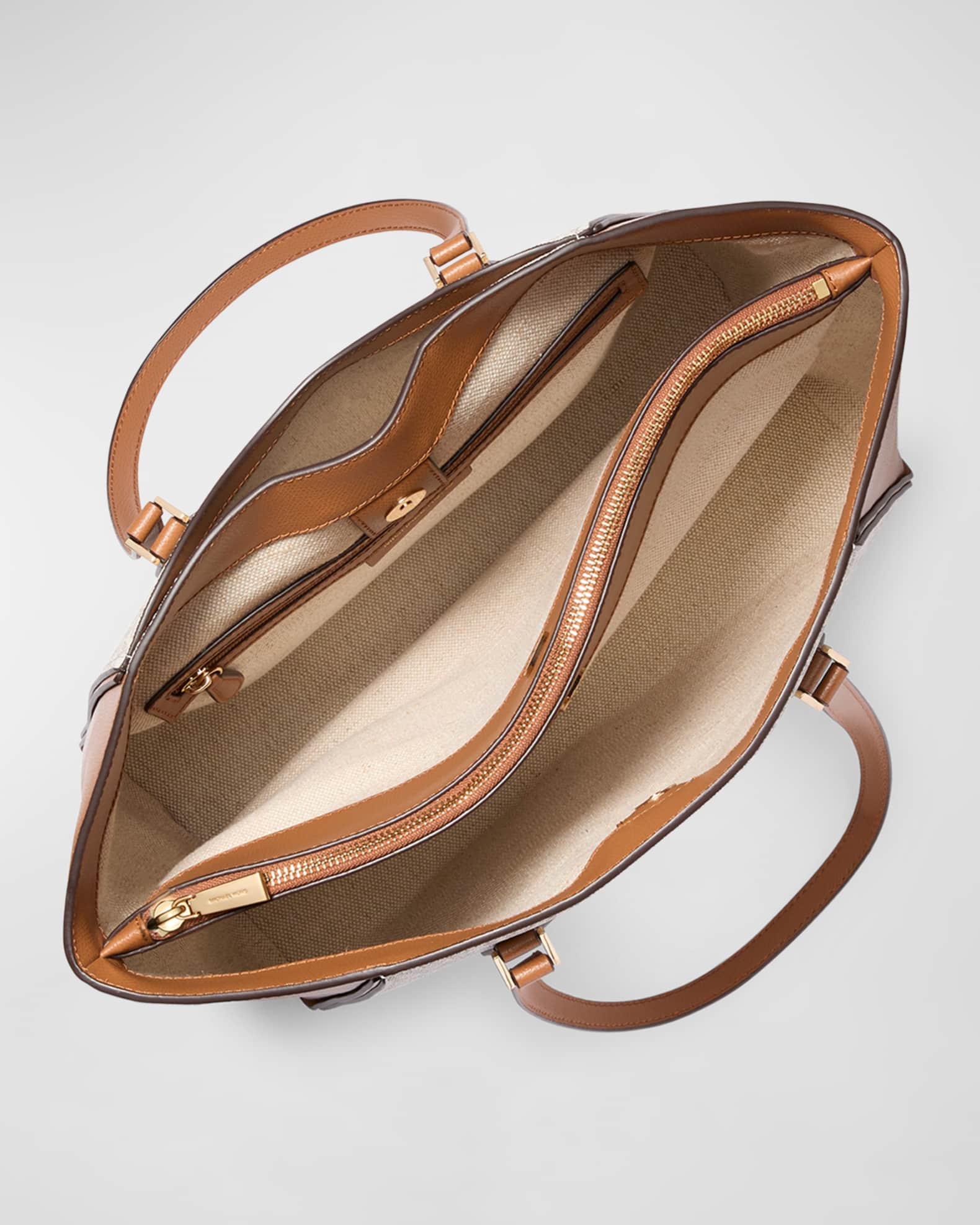 MICHAEL Michael Kors Taryn Monogram Leather Tote Bag