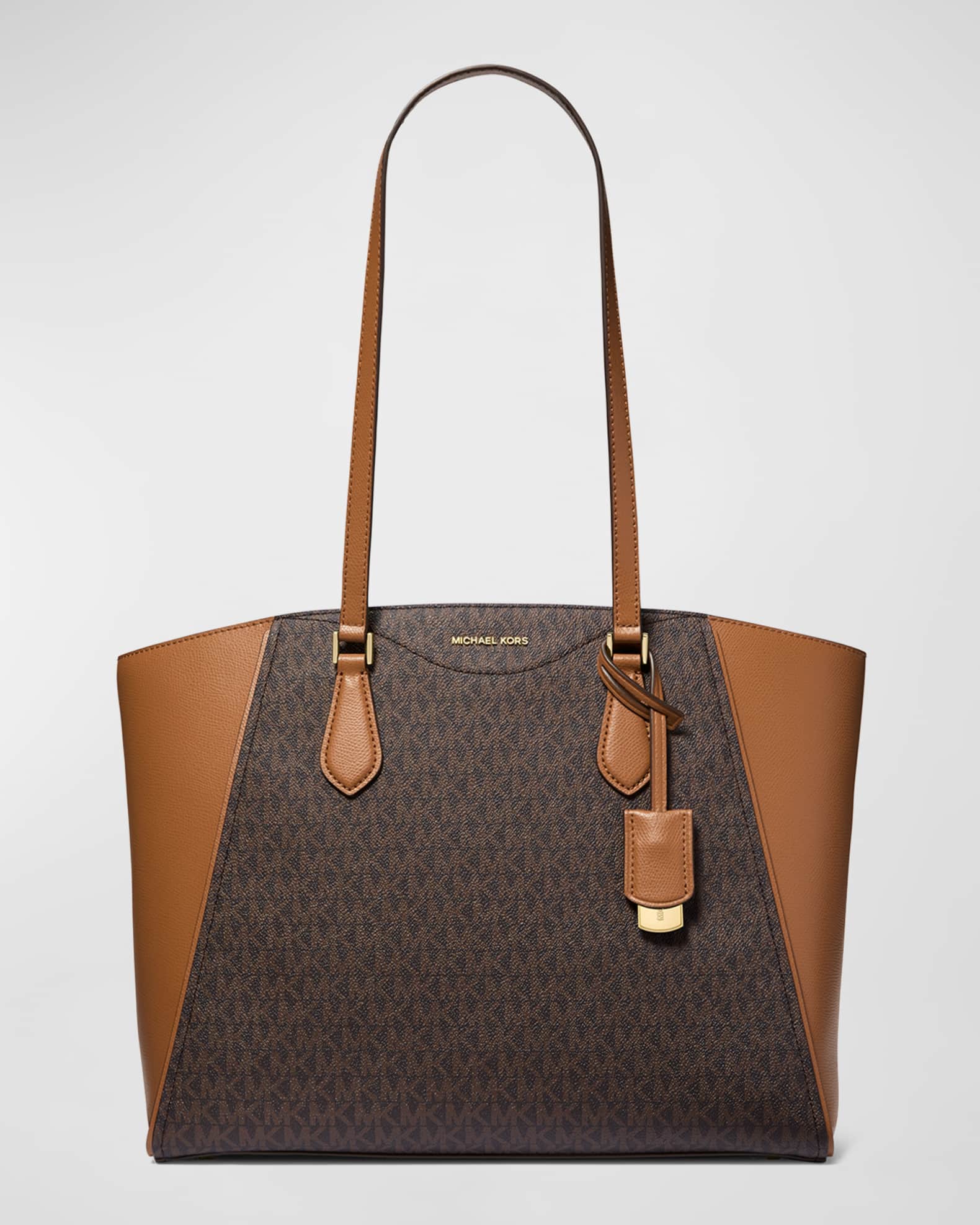 MICHAEL Michael Kors Taryn Monogram Leather Tote Bag Neiman Marcus