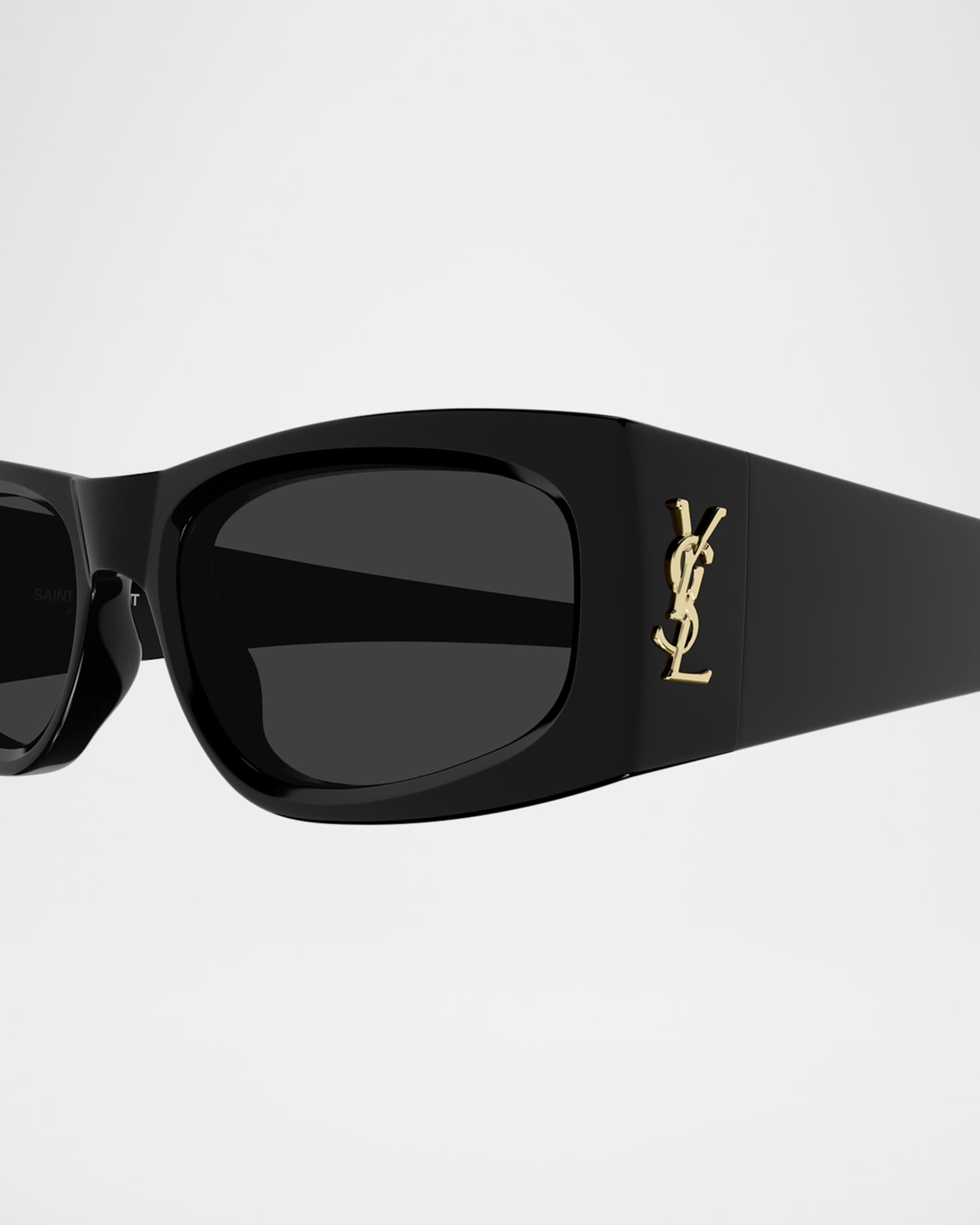 サングラス Saint Laurent Acetate Sunglasses Saint Laurent Acetate Rectangle Sunglasses | Neiman Marcus