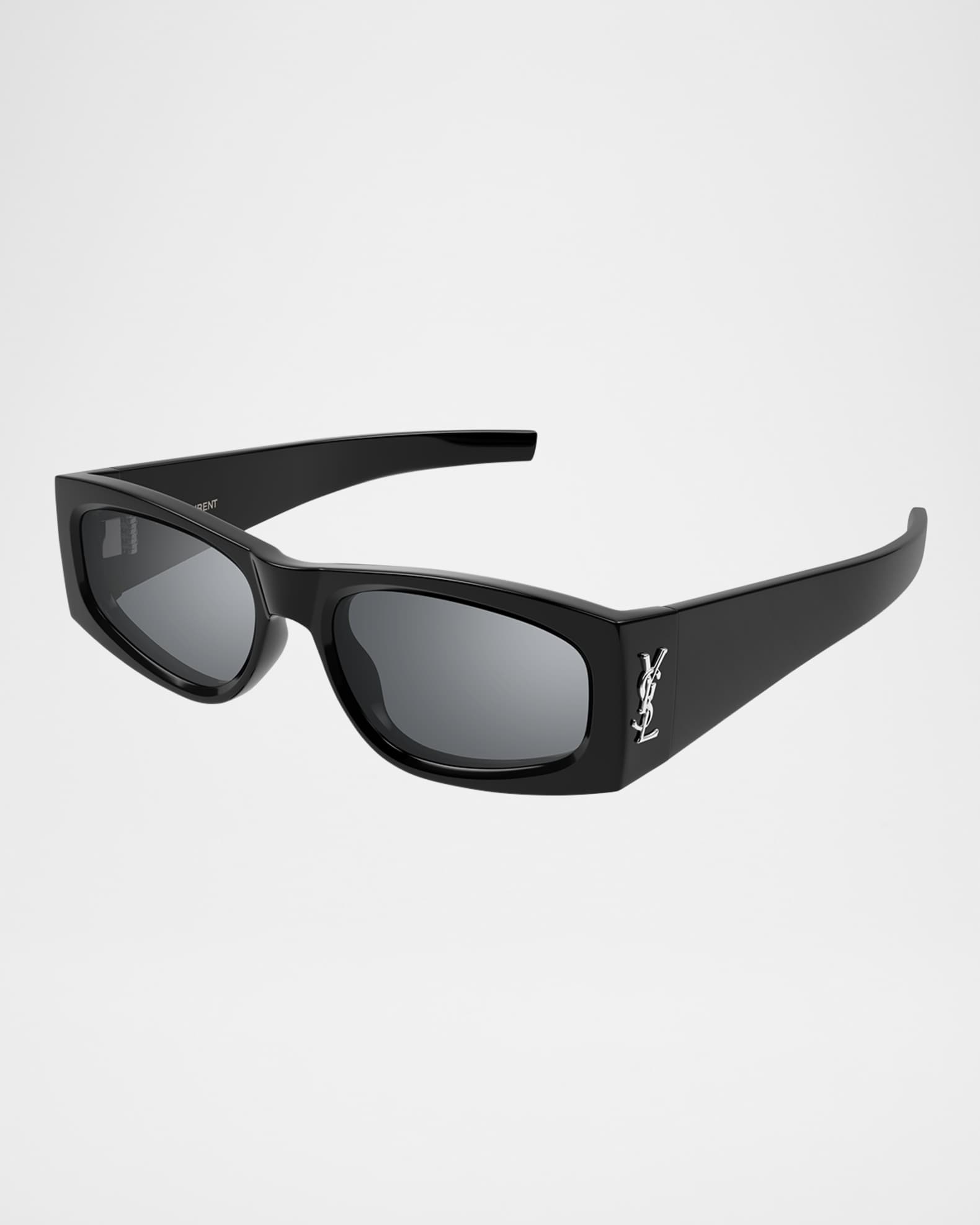 Rectangular Acetate Sunglasses 0
