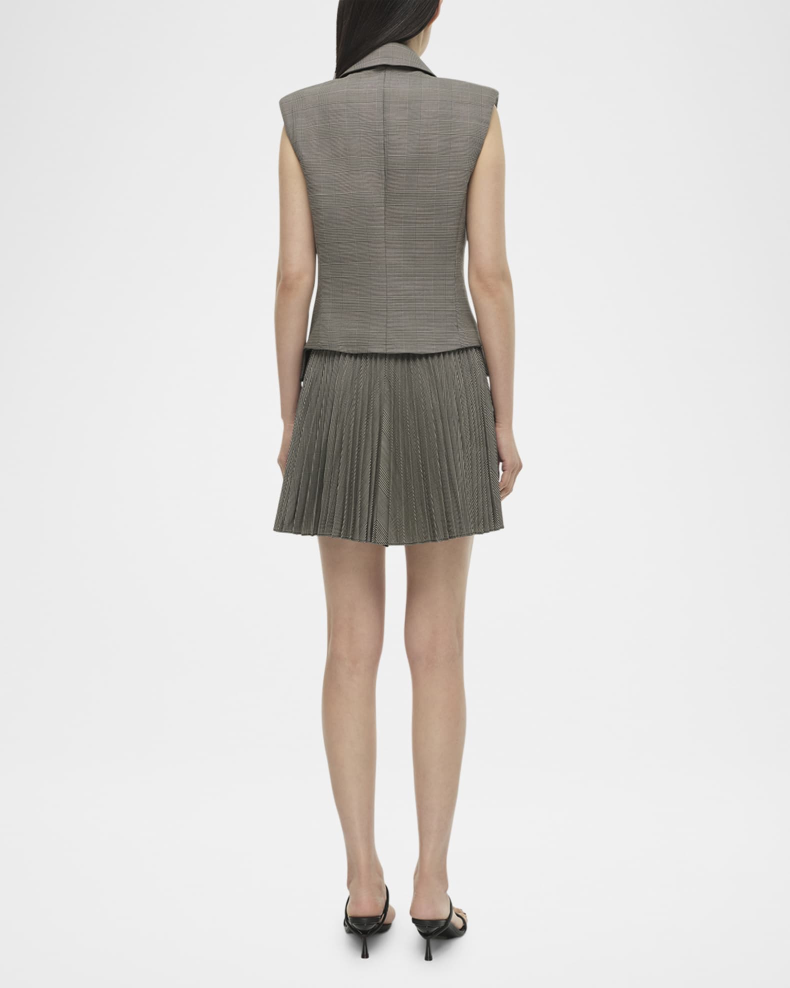 SIMKHAI Tanaka Sleeveless Mini Blazer Dress | Neiman Marcus