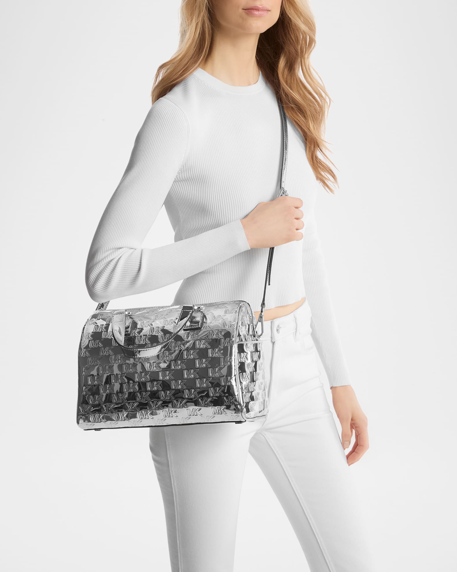 Mk silver bag sales