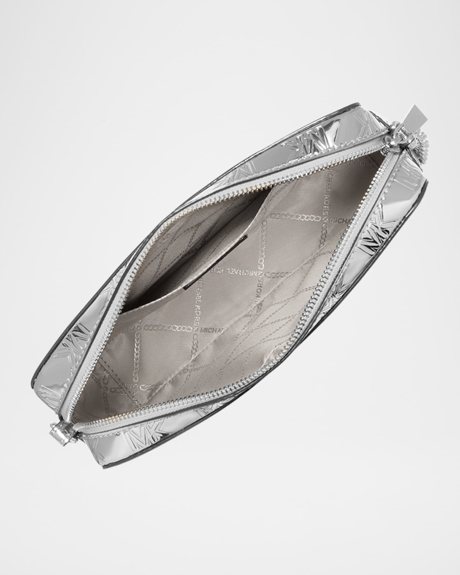 Michael kors metallic deco small camera bag best sale
