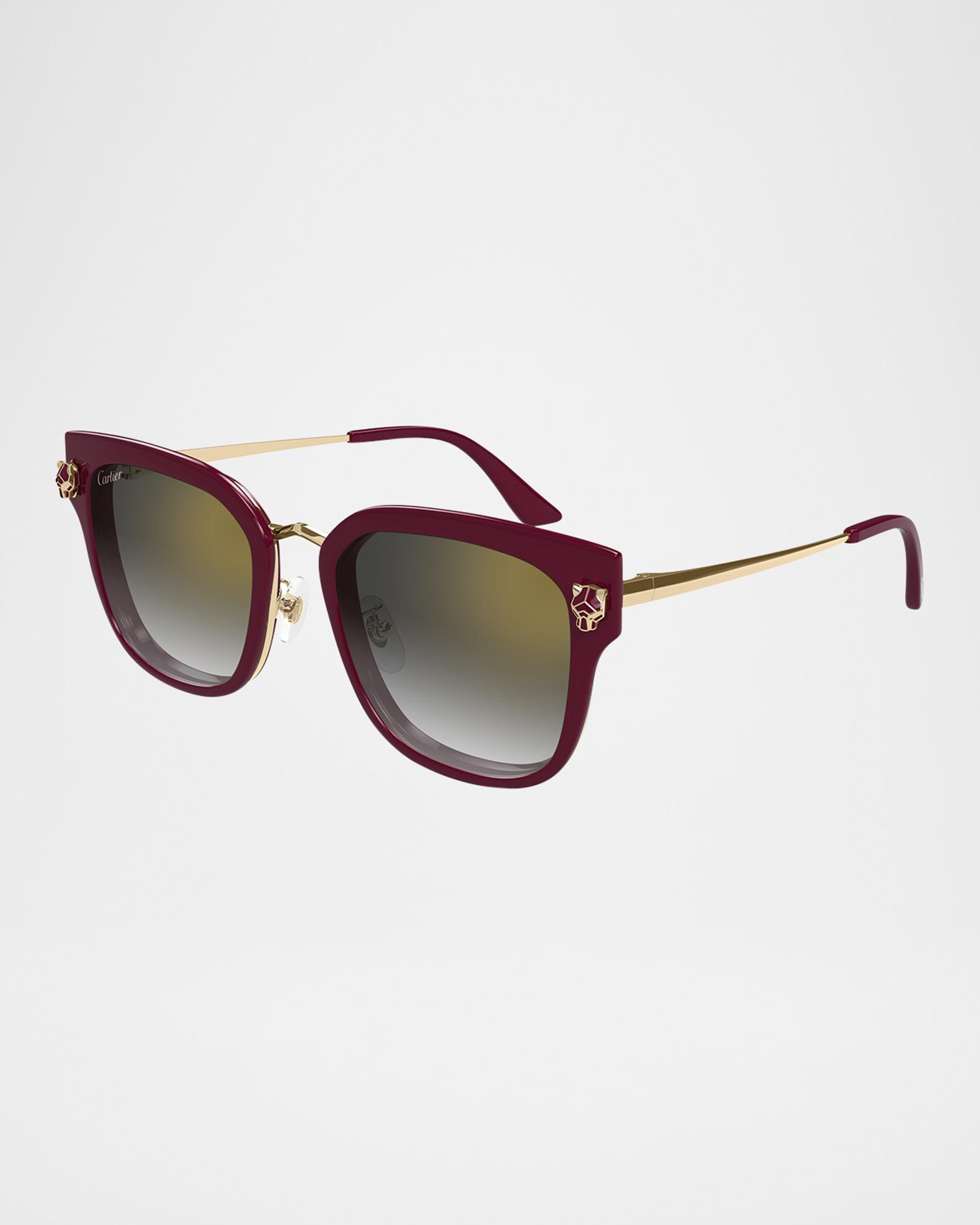 Cartier Round Acetate Sunglasses | Neiman Marcus display picture 2
