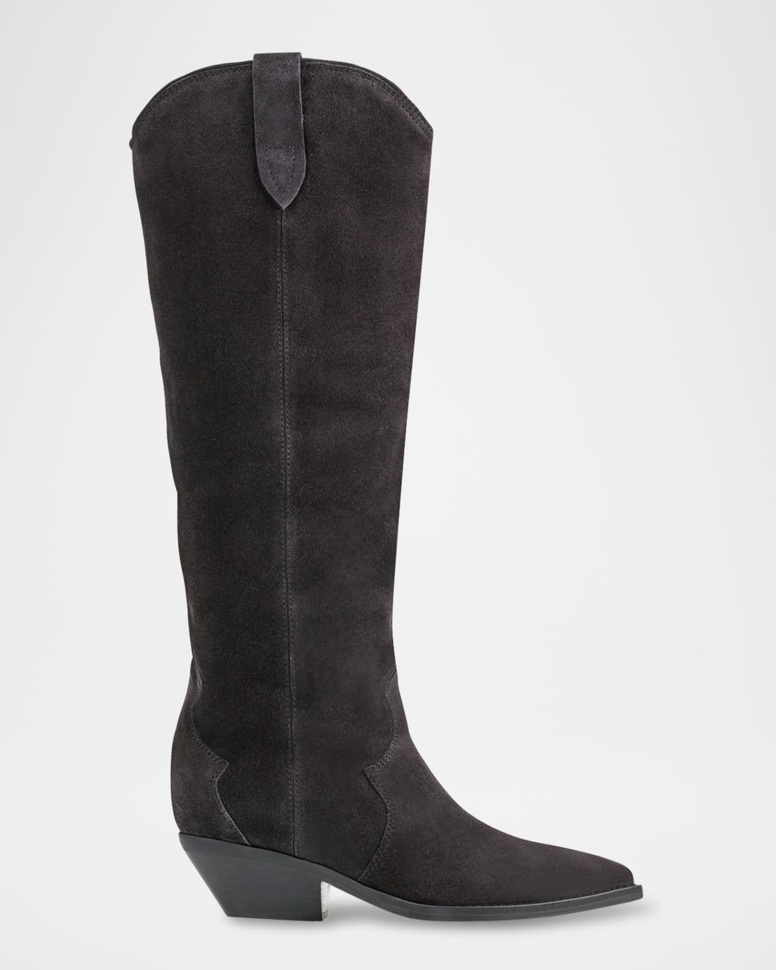 Marc Fisher Ltd. Ander Western Boots Dark Blue