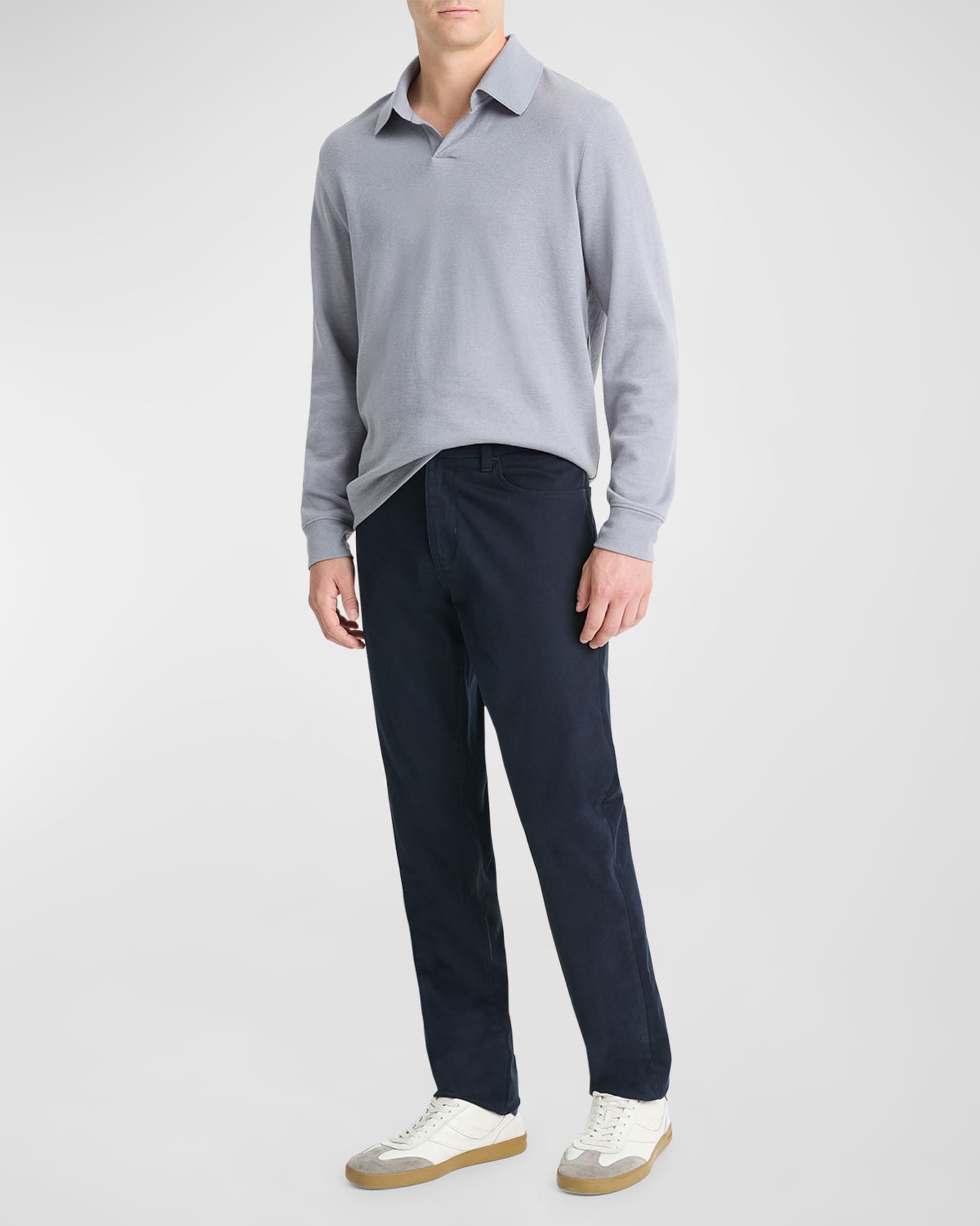 Men's Dylan Peached Cotton 5-Pocket Pants 1