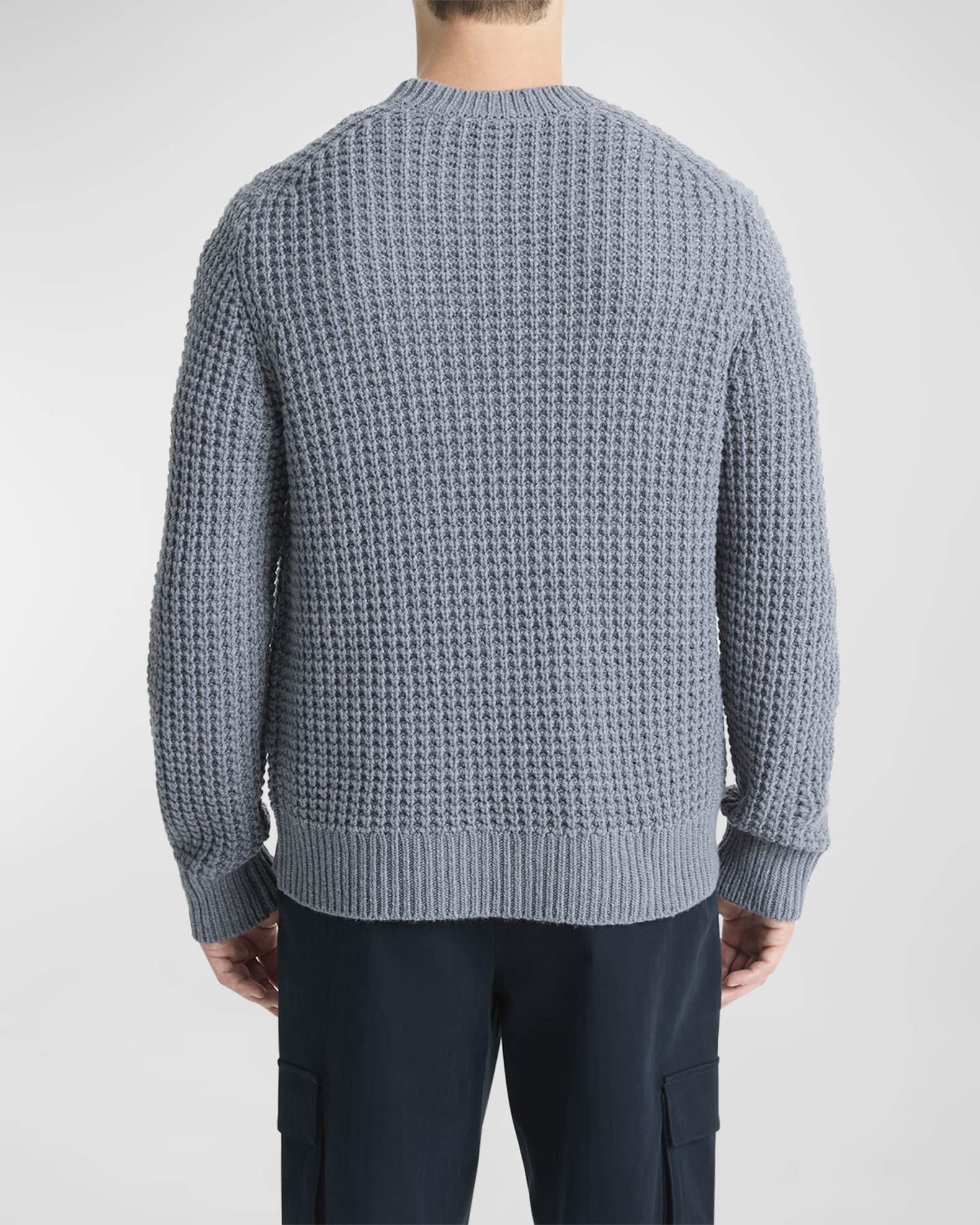 Vince waffle knit sweater outlet