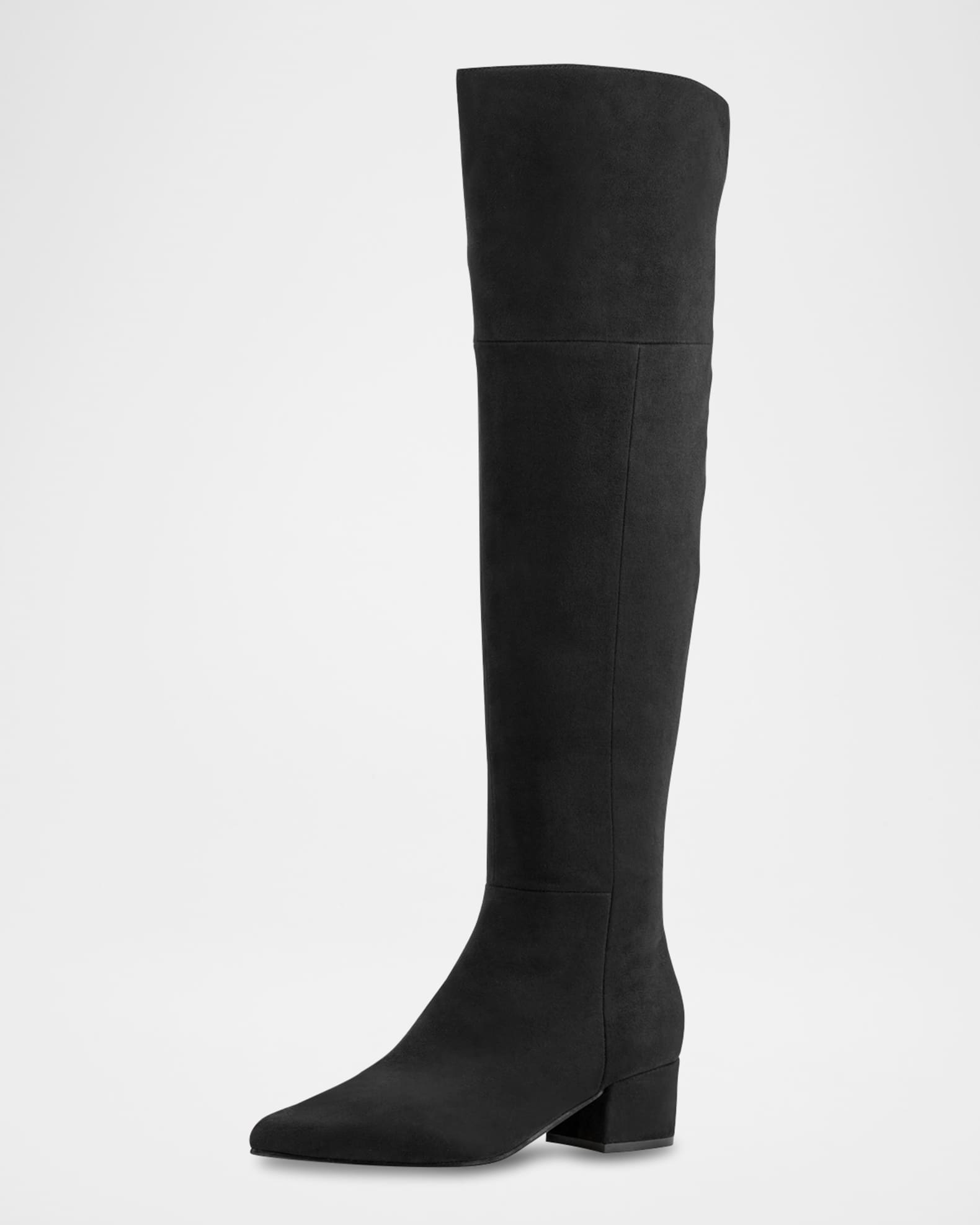Suede Over The Knee Boots