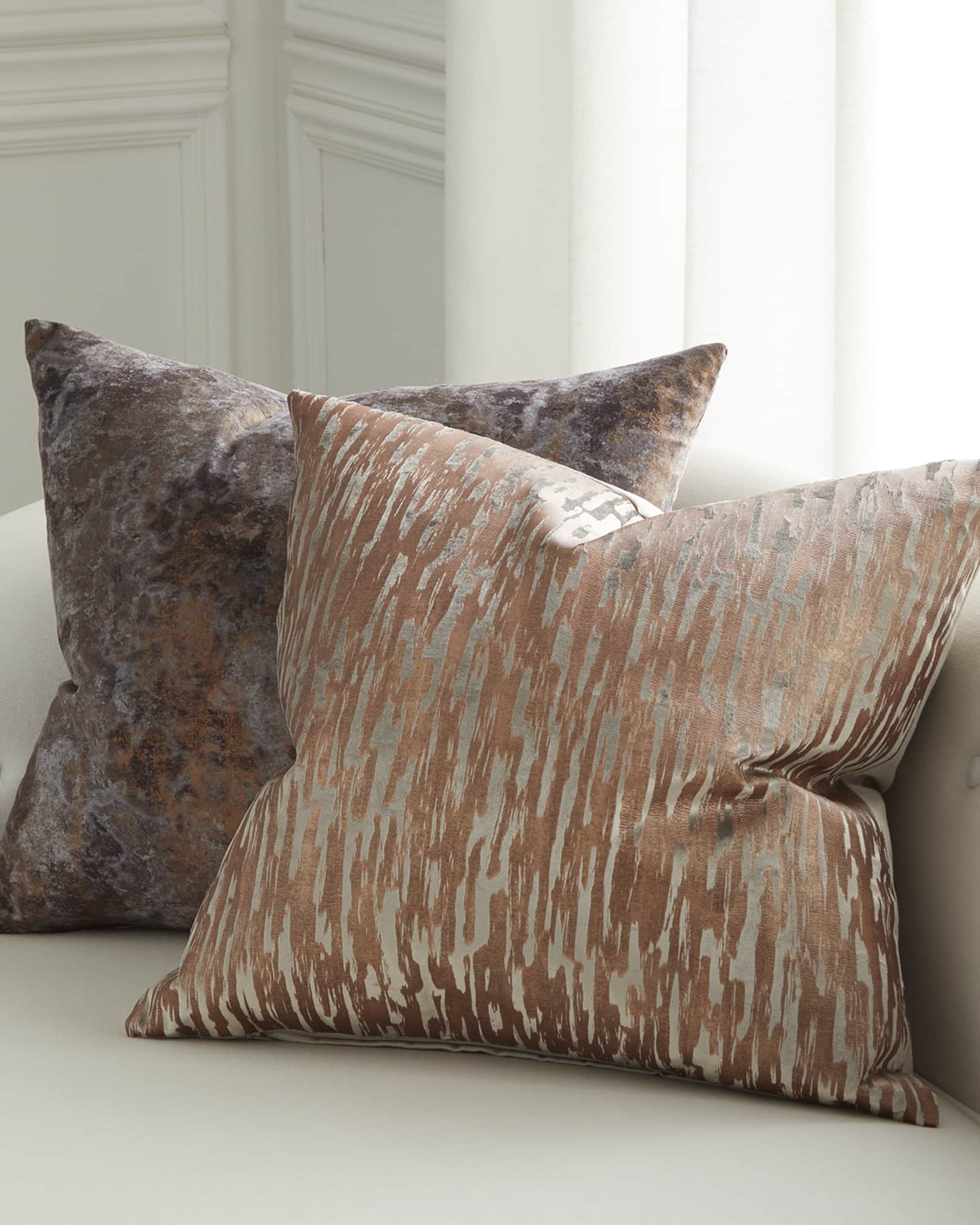 Heidi Copper Decorative Pillow