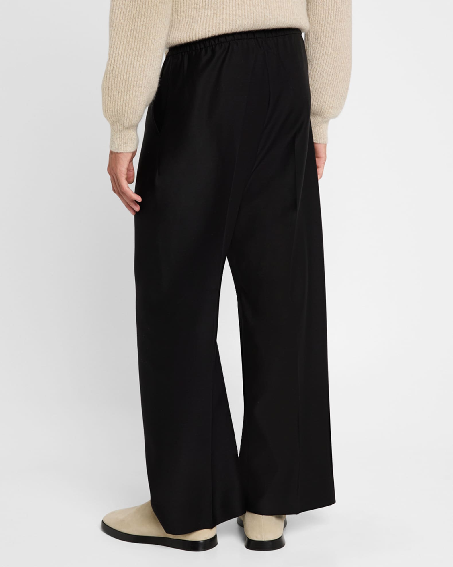 Men s Wide Leg Drawstring Pants