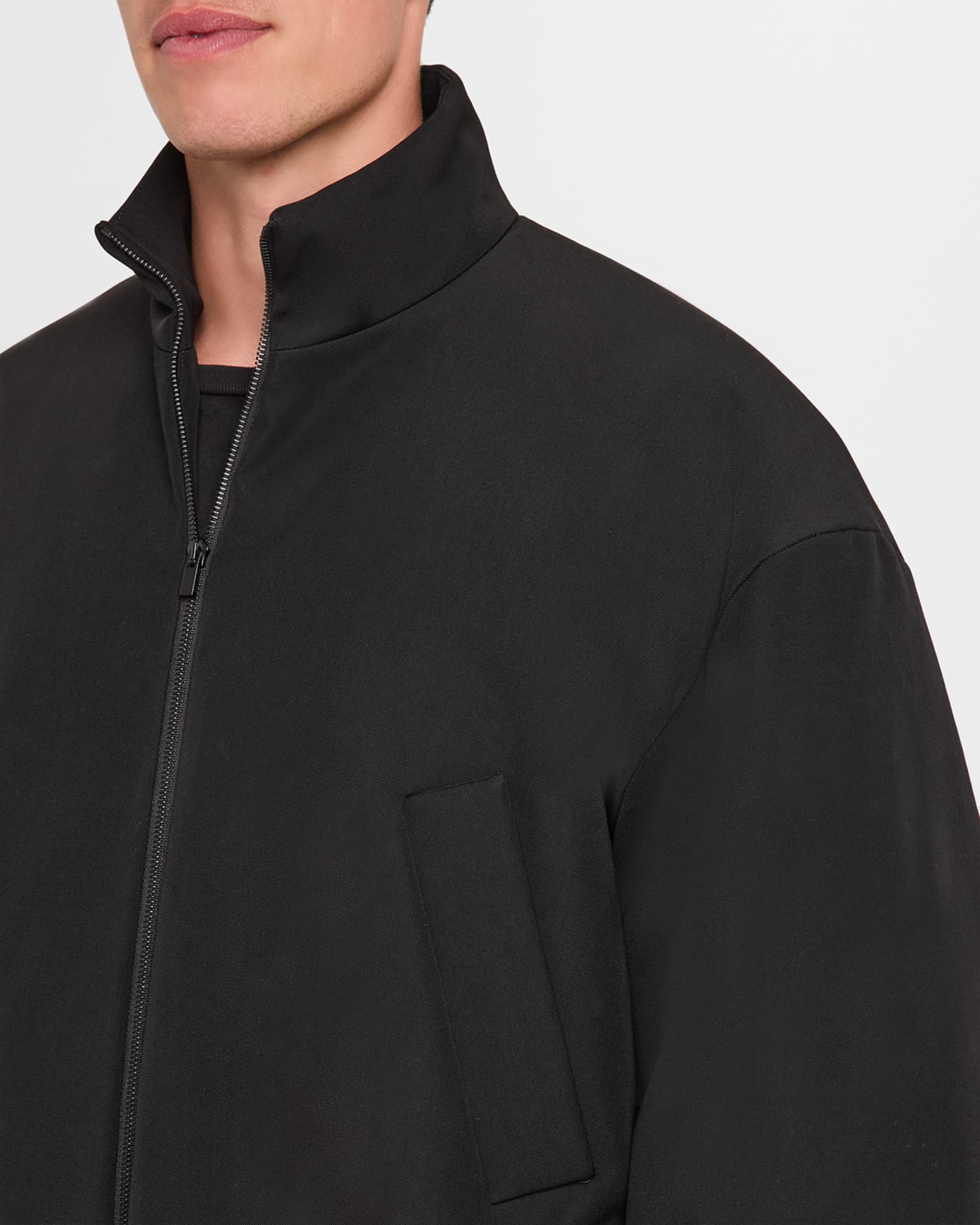フィアオブゴッド Fear Of God High Neck Bomber Jacket Fear Of God High neck bomber jacket | The Fashion Square