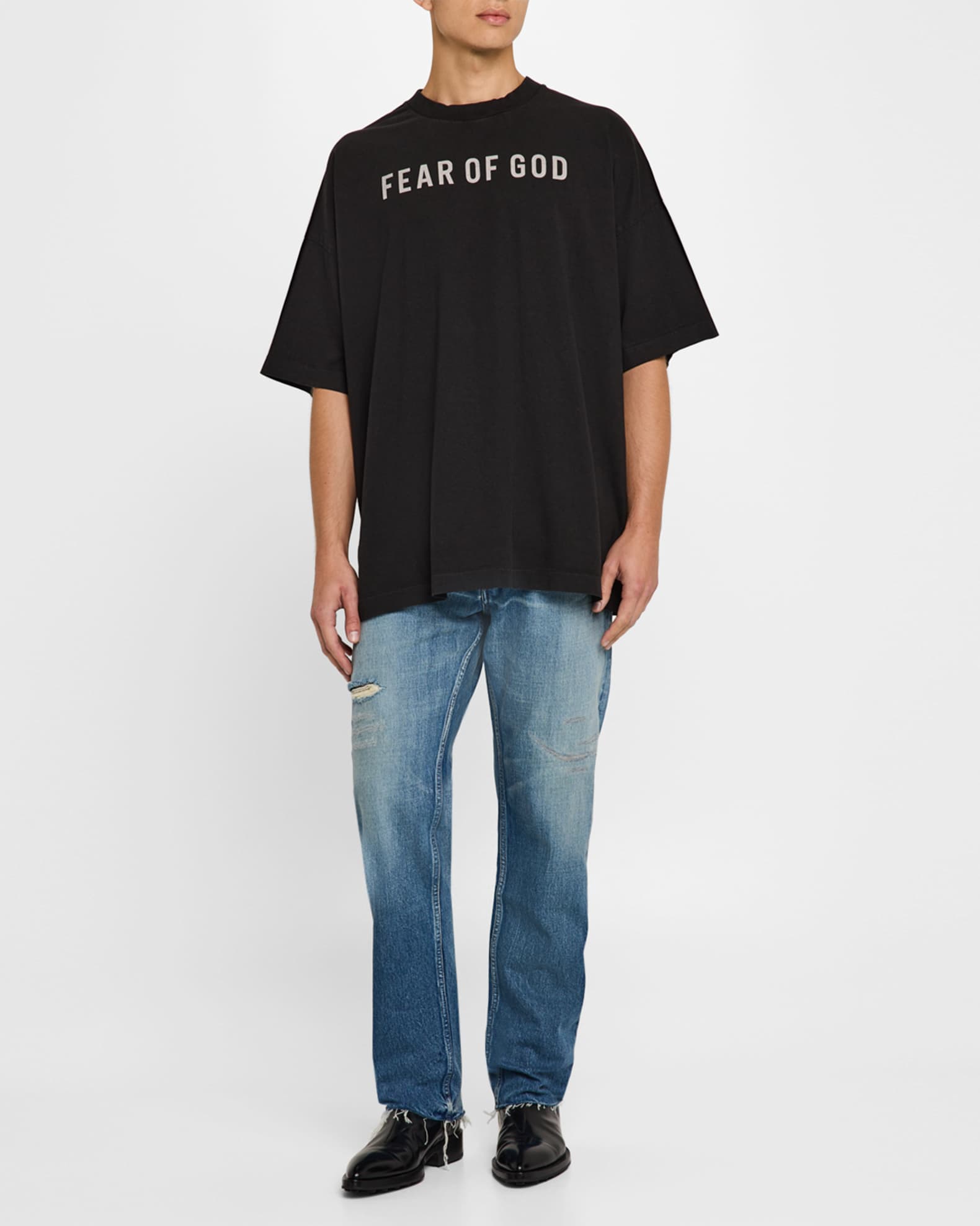 Men s Relaxed Logo T Shirt