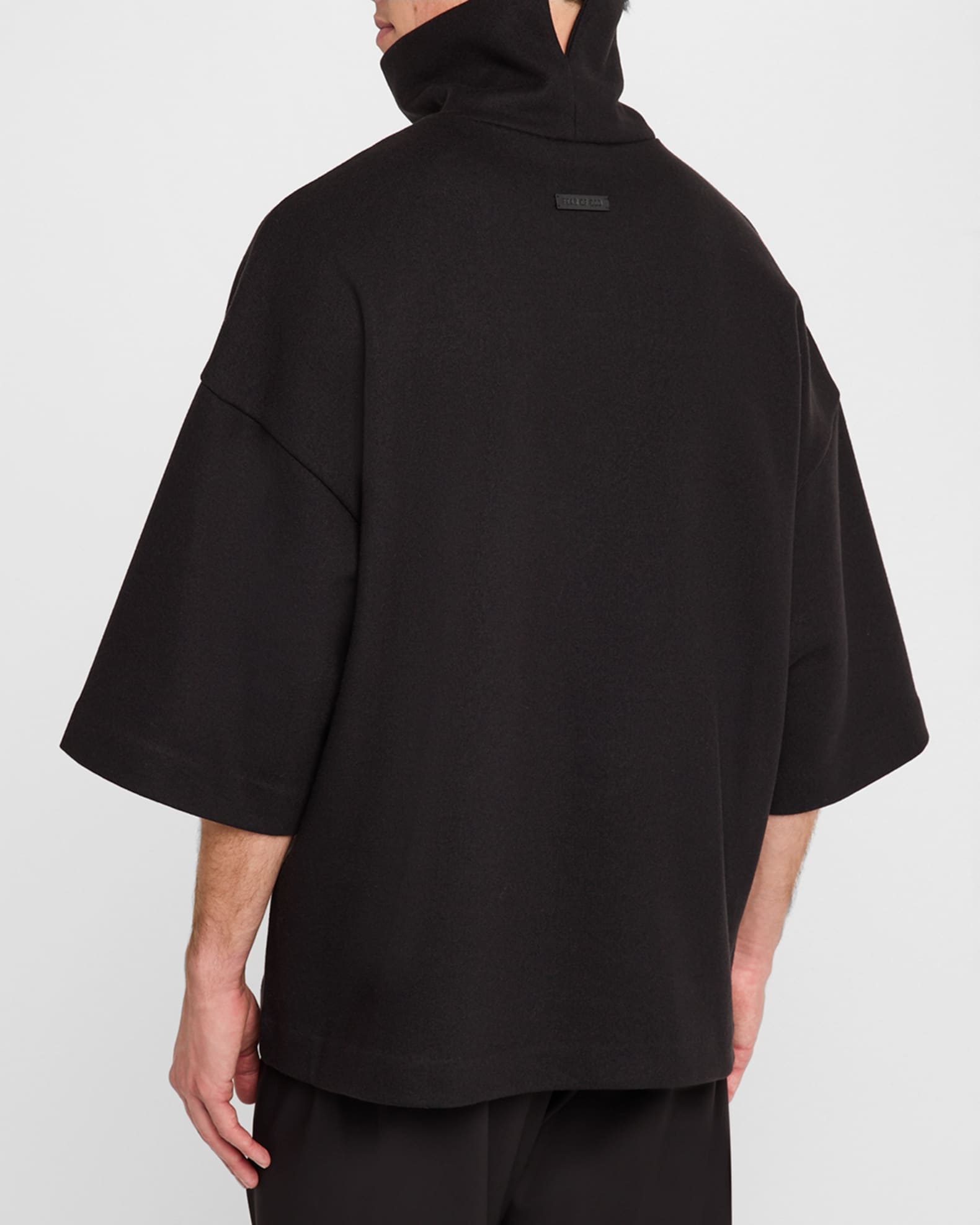 Fear of God Men s High Neck Short Sleeve Shirt Neiman Marcus