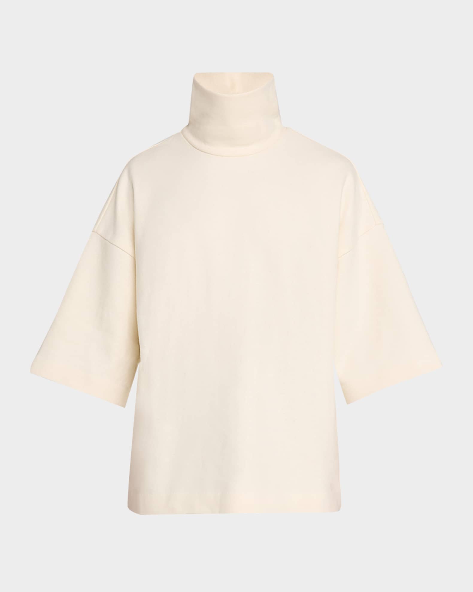 Tシャツ・カットソー FEAR OF GOD HIGH NECK SHORT SLEEVE SHIRT Fear of God Men's High-Neck Short-Sleeve Shirt | Neiman Marcus