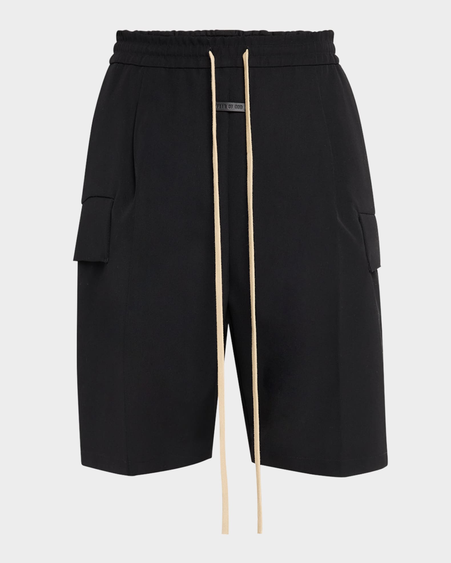 Men's Weighted Twill Cargo Shorts 0