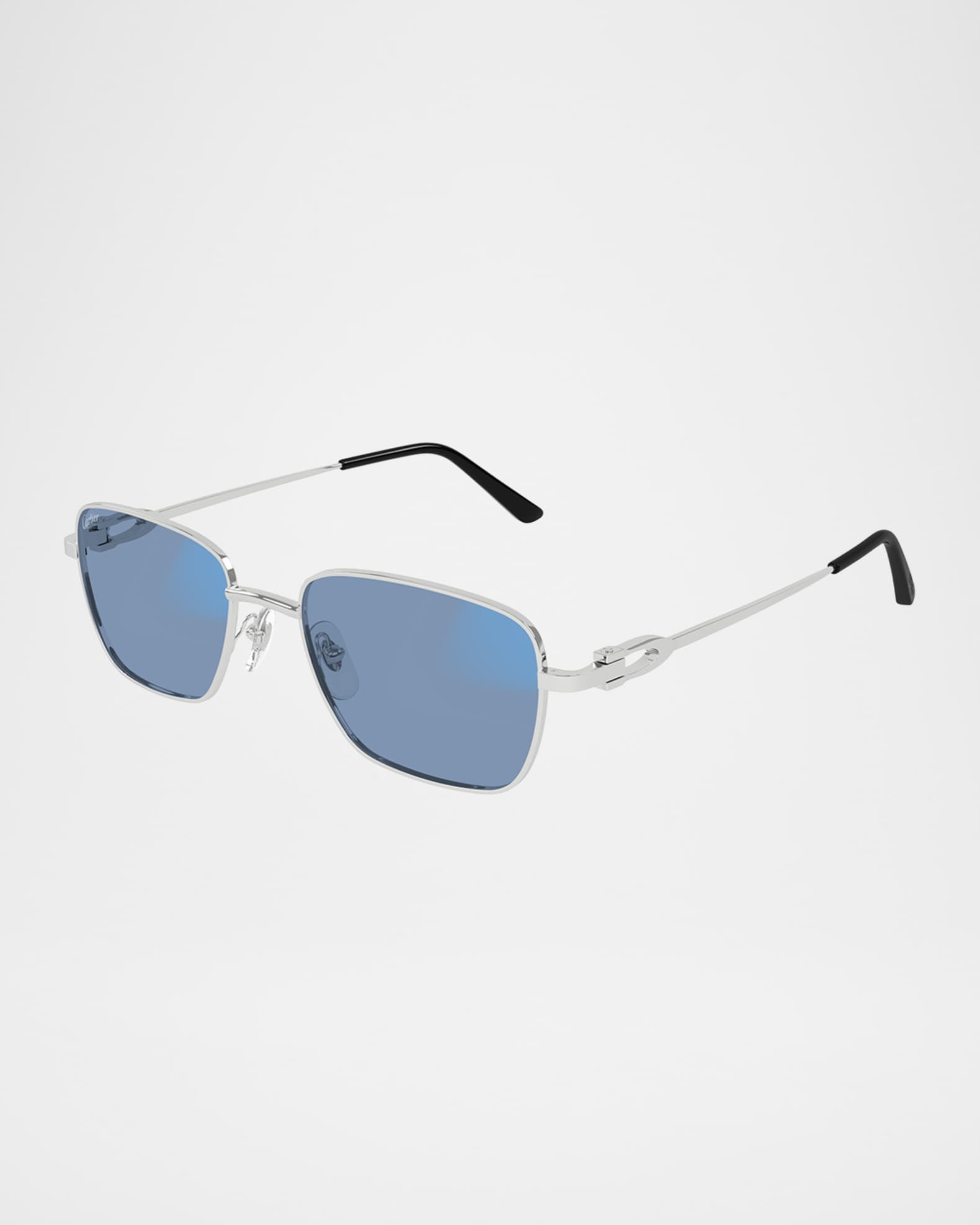 Men's CT0519SM Metal Rectangle Sunglasses 1
