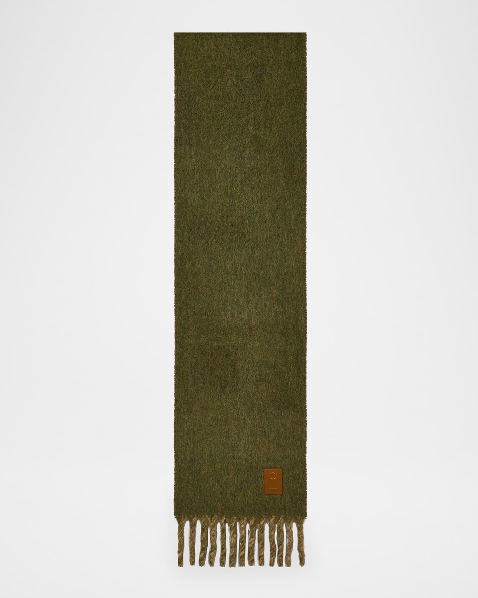 Double-Face Fringe Scarf 0