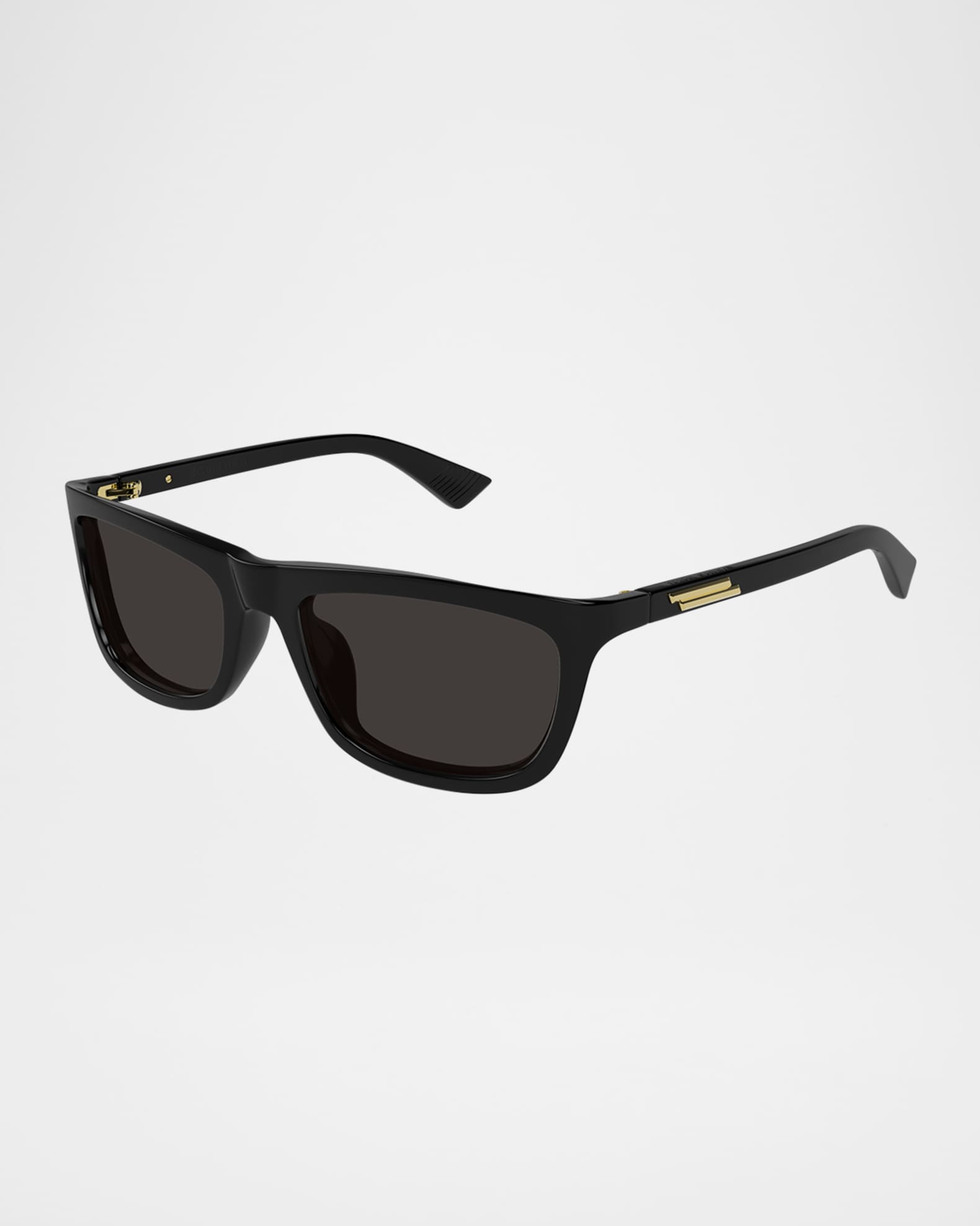 Bottega Veneta 58mm Square Sunglasses Black