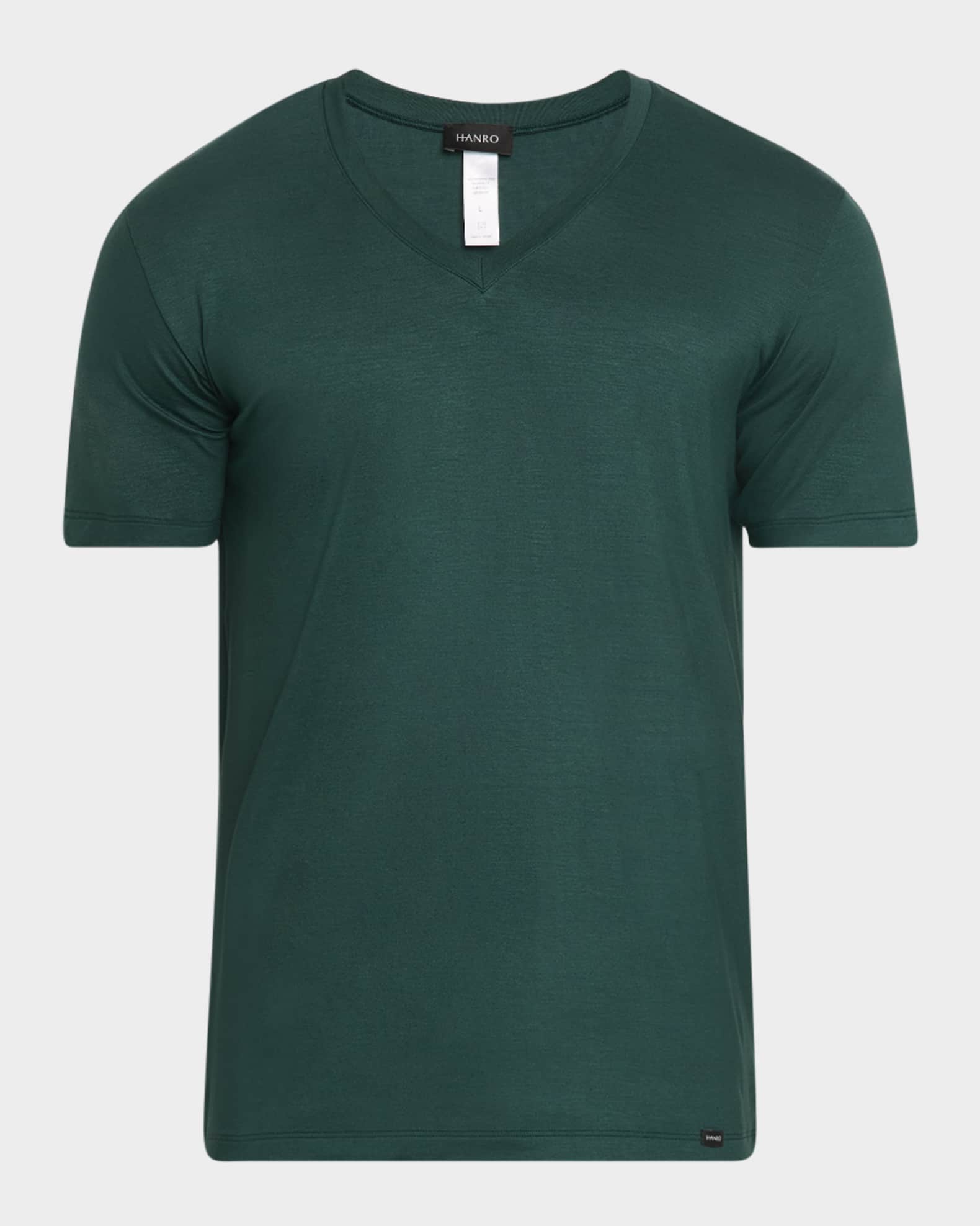 Men's Harry 140th Anniversary Silk V-Neck T-Shirt 0