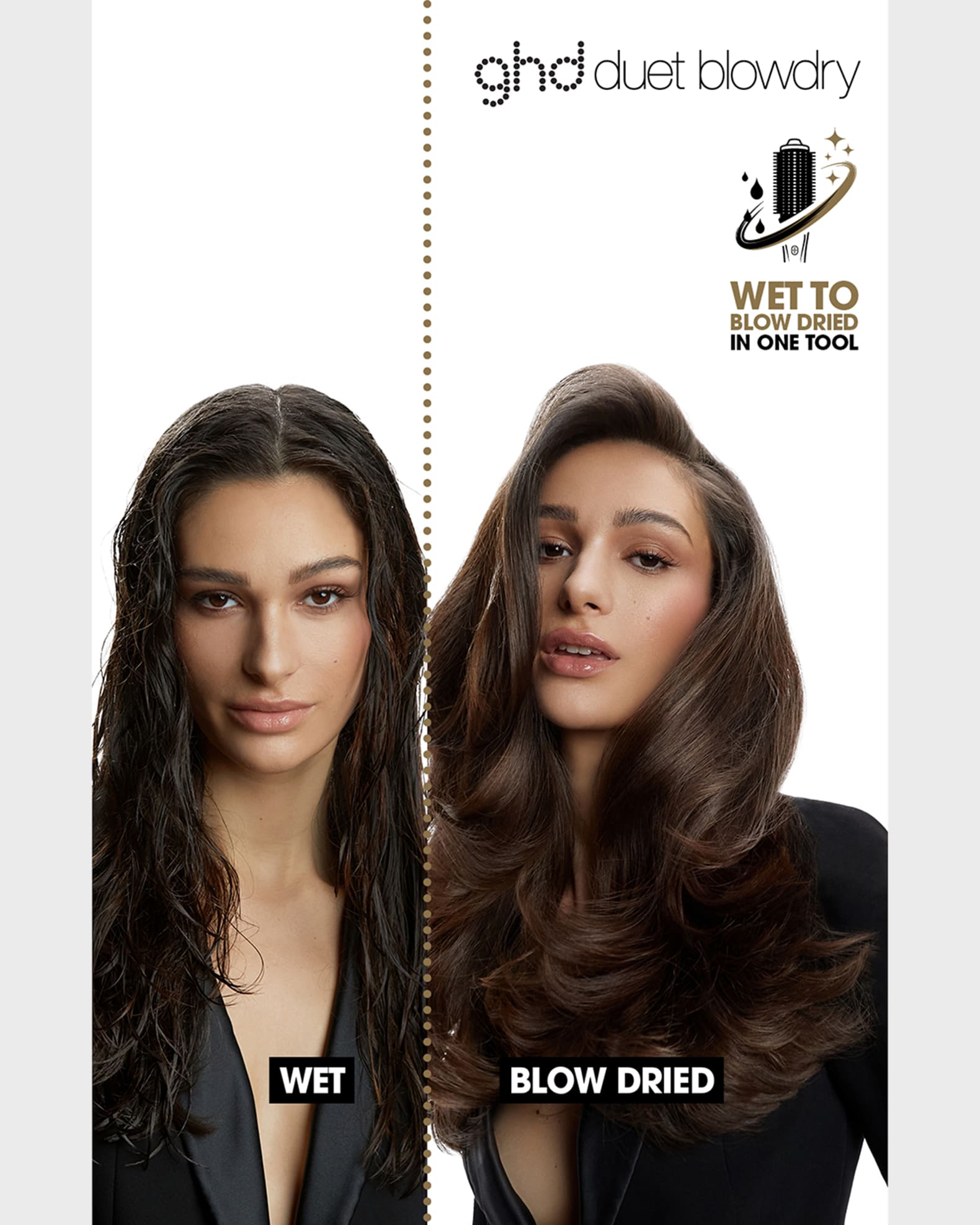 Duet Blowdry 2-in-1 Hair Dryer Brush 1