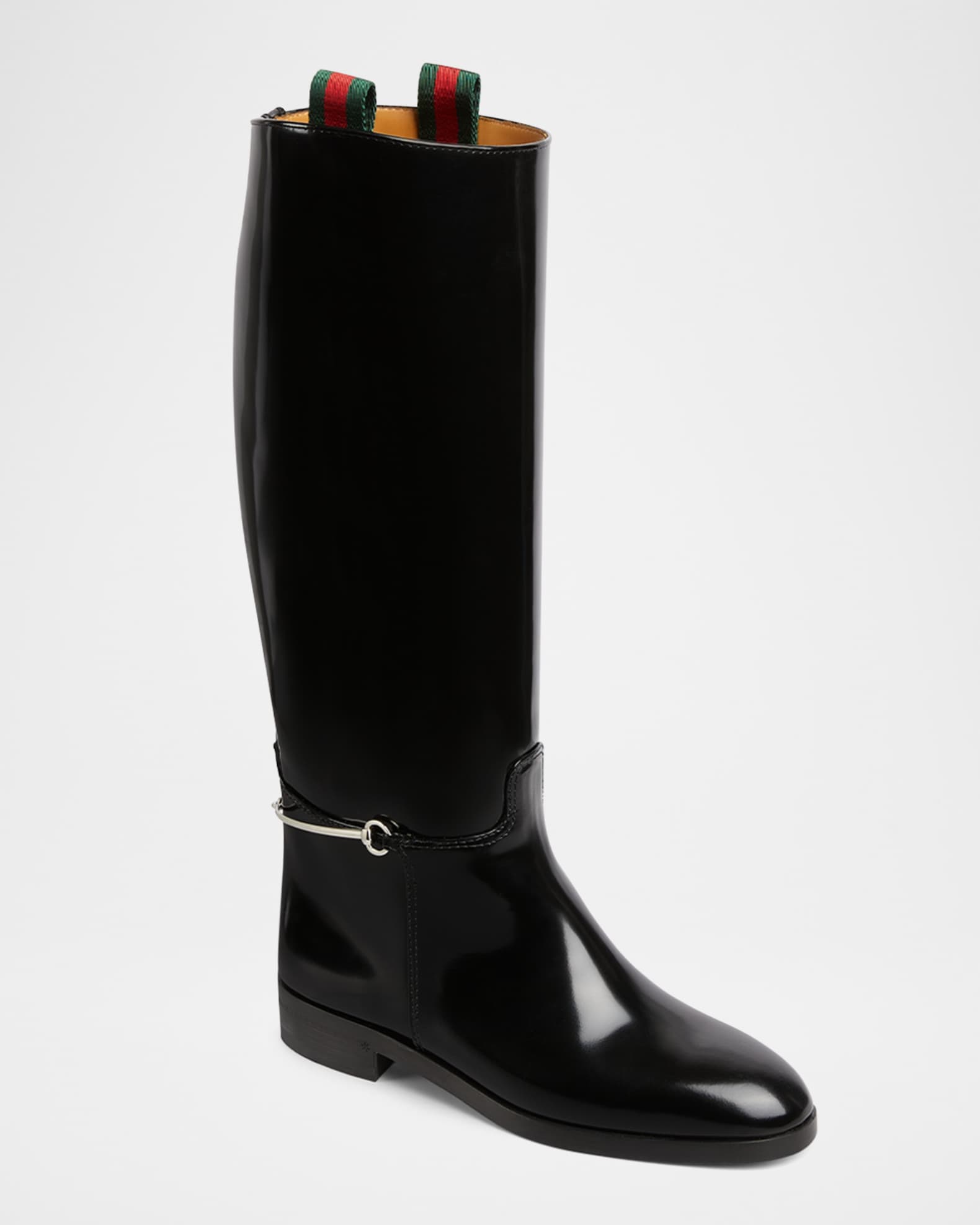 Michelangelo Leather Bit Riding Boots 1