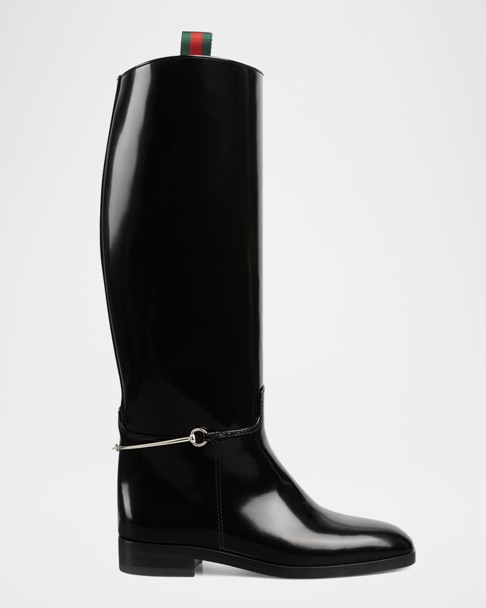 Michelangelo Leather Bit Riding Boots 0