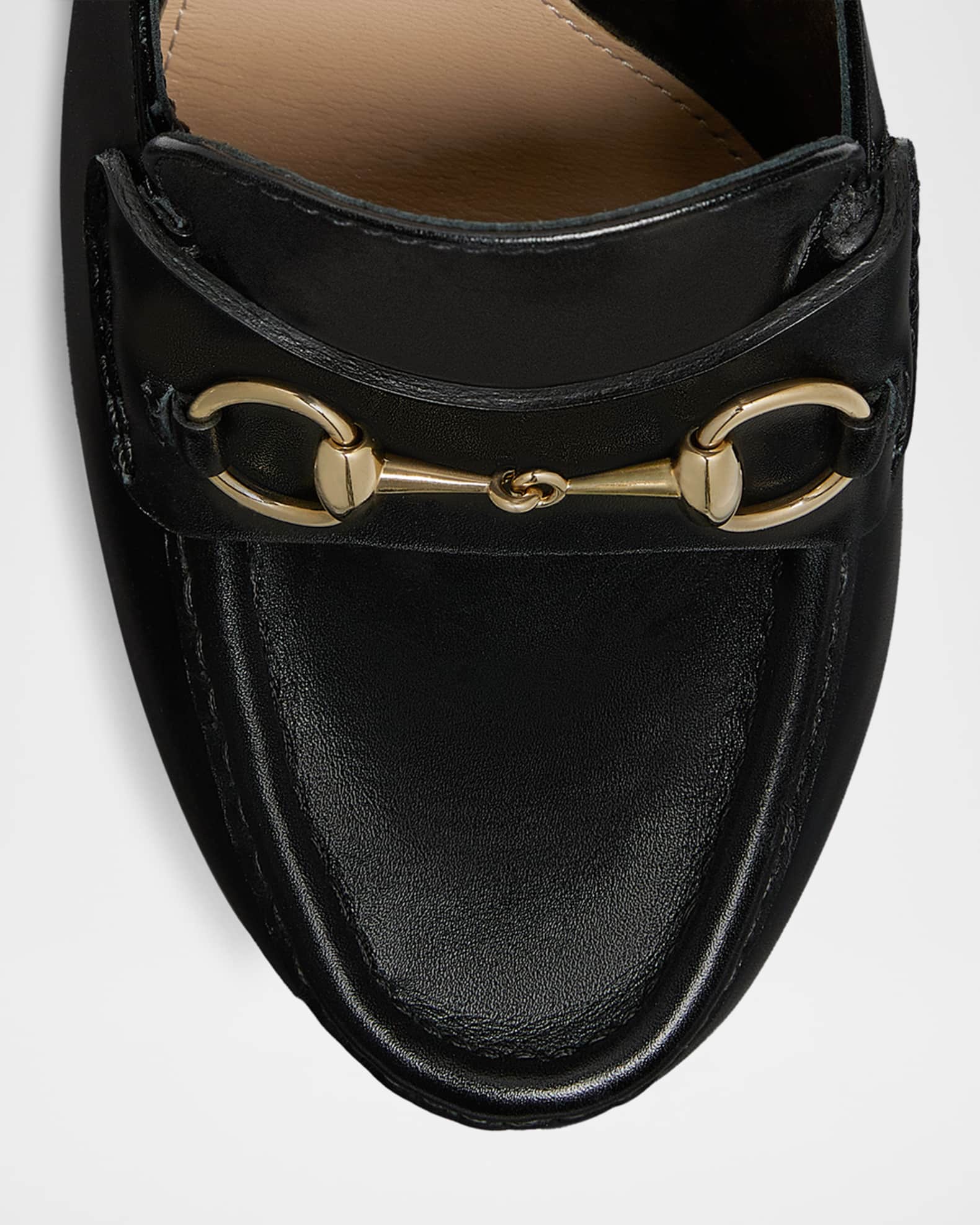 GUCCI/ グッチ / オッタビアGGプラットフォーム Gucci Ottavia Leather Platform Loafer Pumps | Neiman Marcus