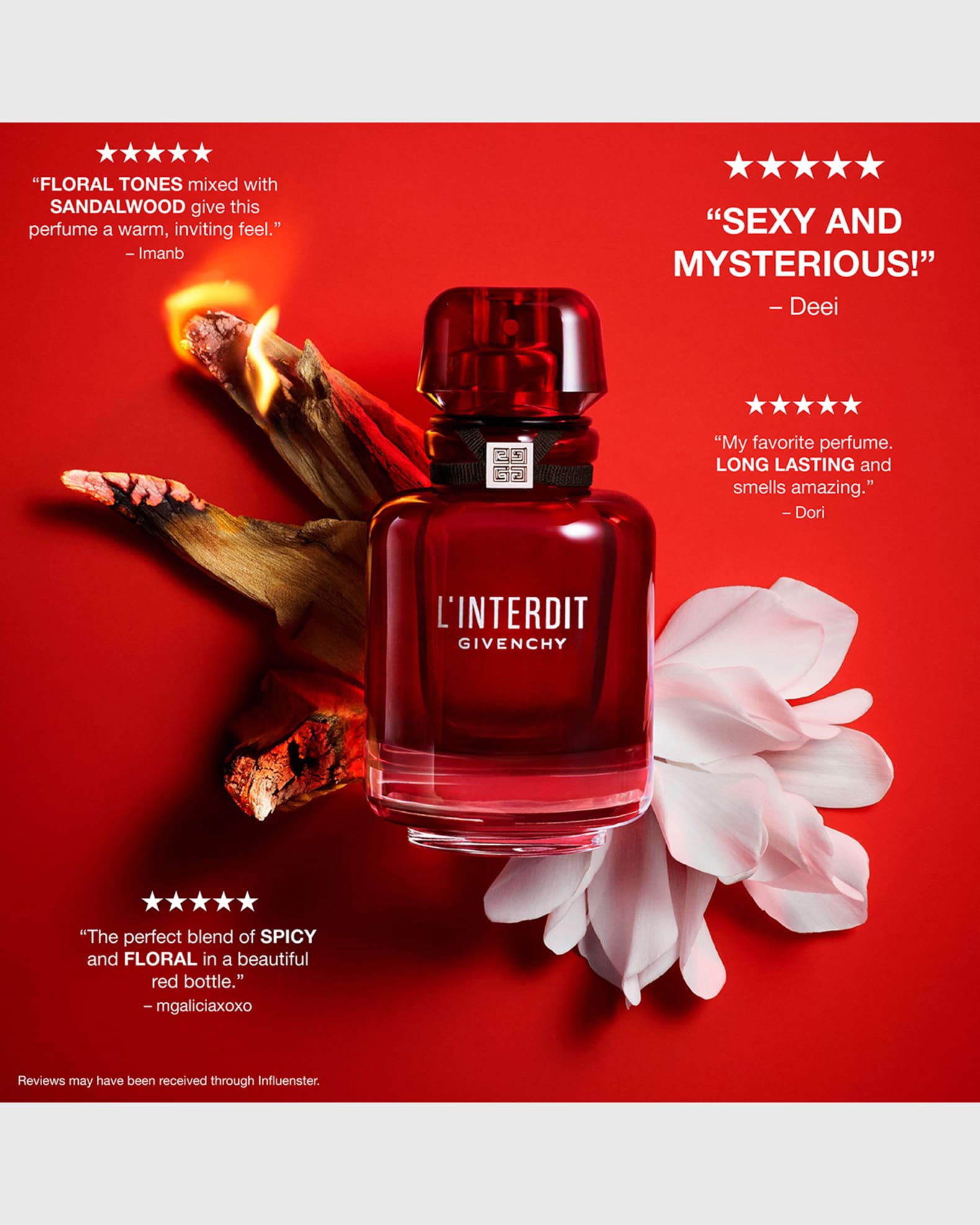 Givenchy L Interdit Rouge Eau de Parfum 4.2 oz. Neiman Marcus
