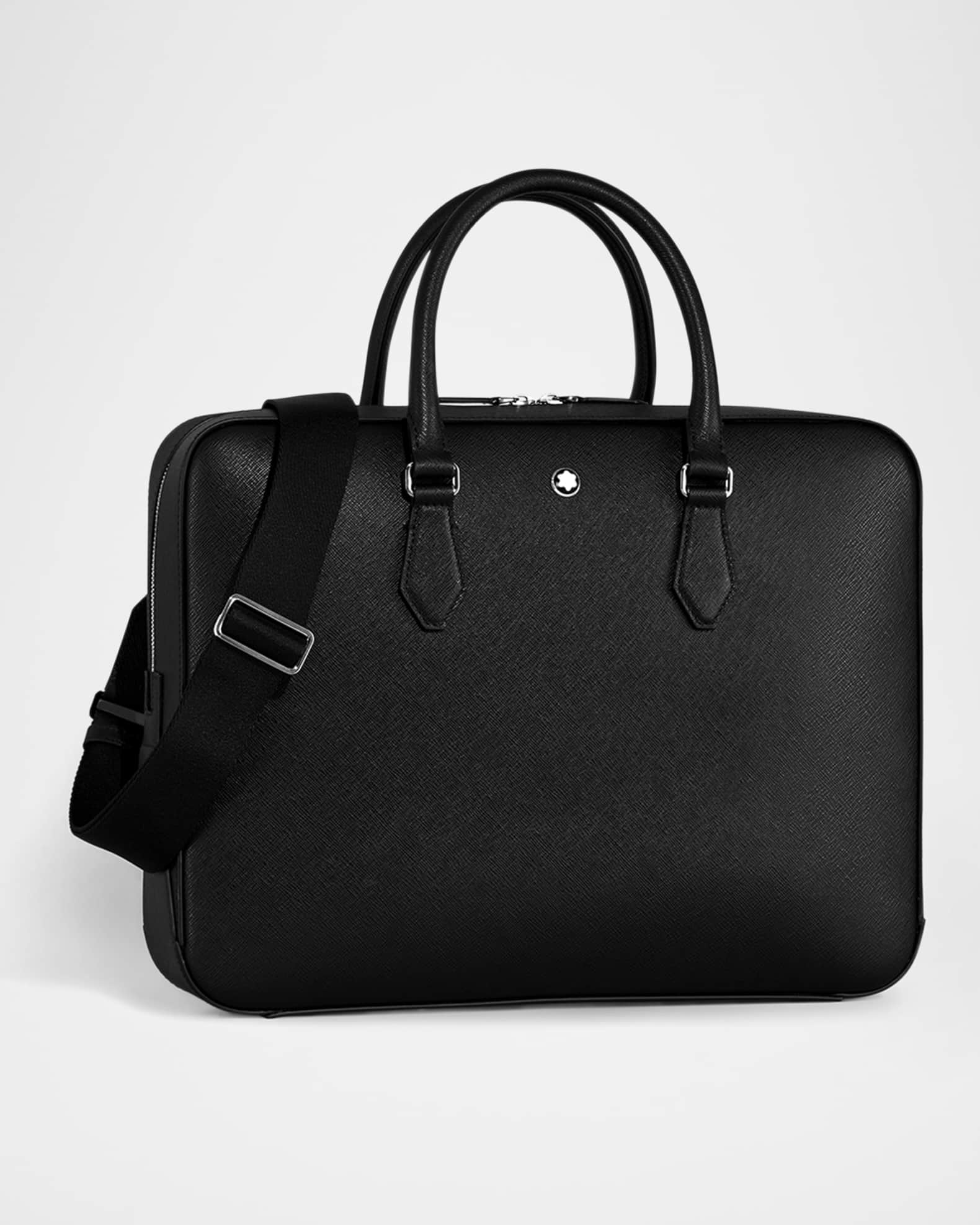 Montblanc Men's Sartorial Medium Document Briefcase | Neiman Marcus