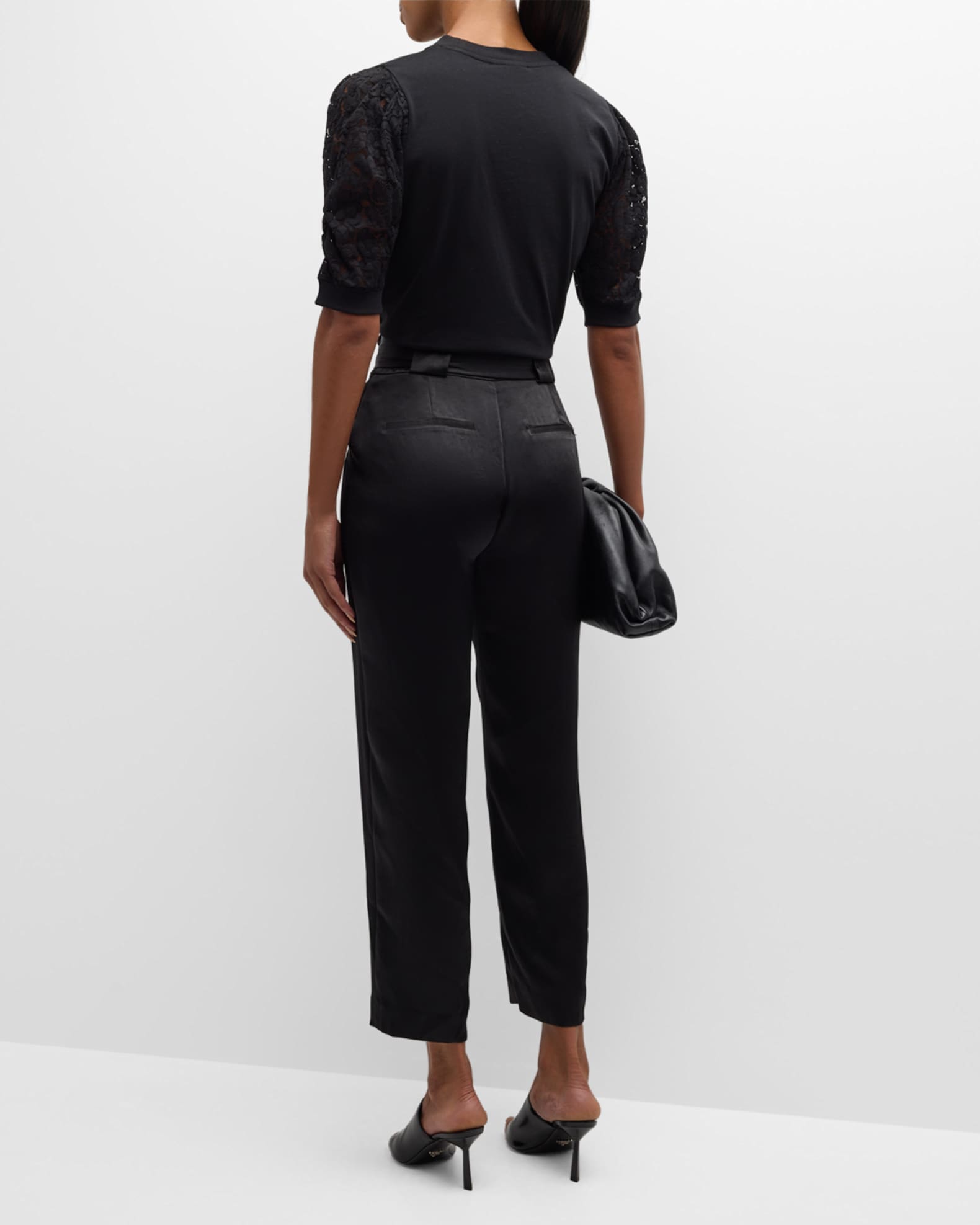 Hayden - Drawstring Denim Pants