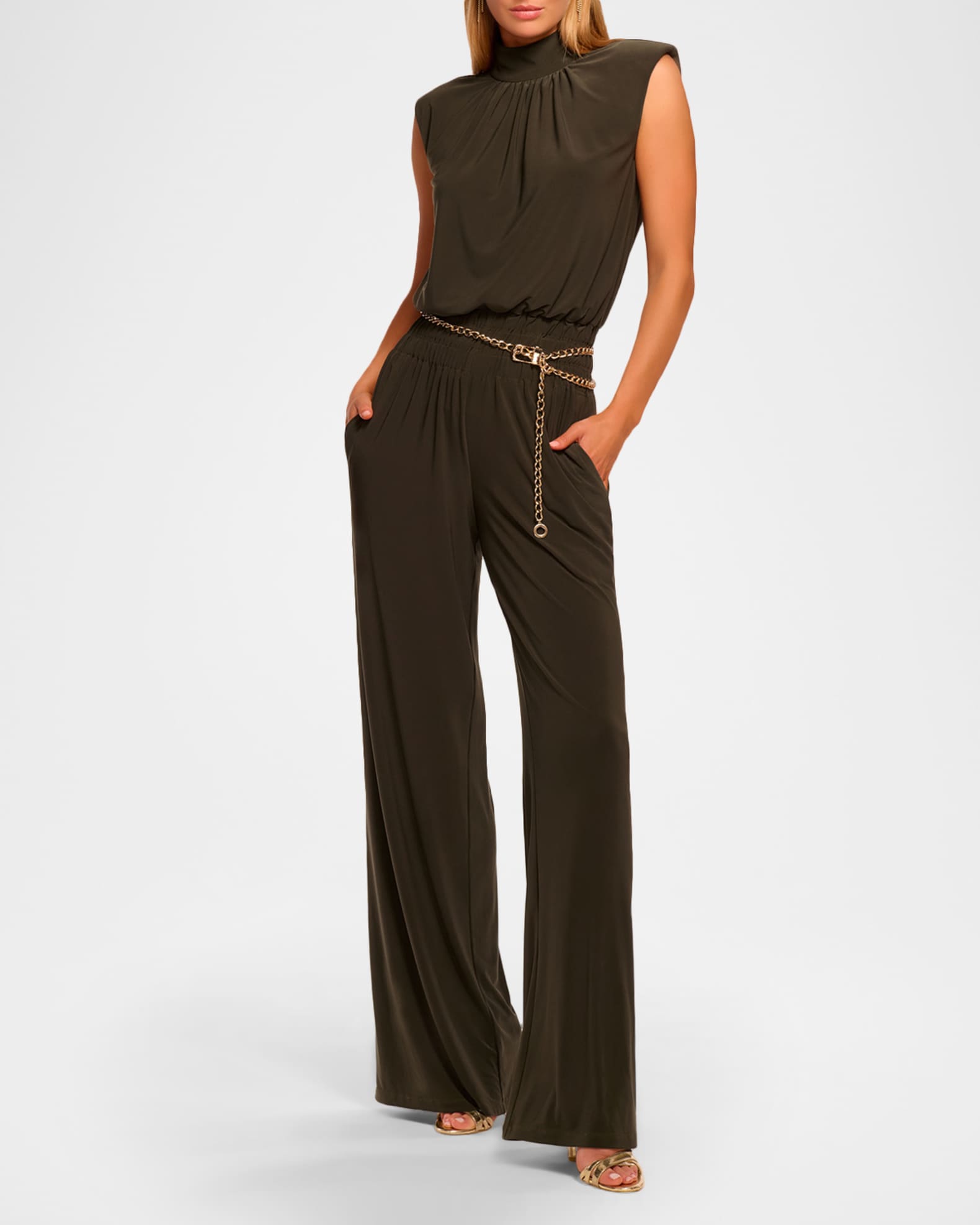Ramy Brook Dani Jersey Jumpsuit | Neiman Marcus