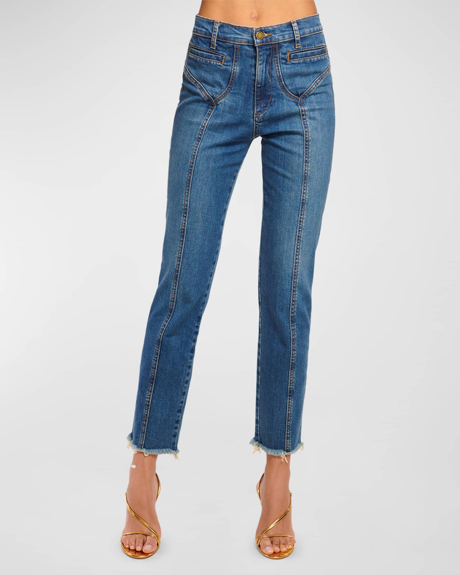 Zayne Straight-Leg Jeans  1