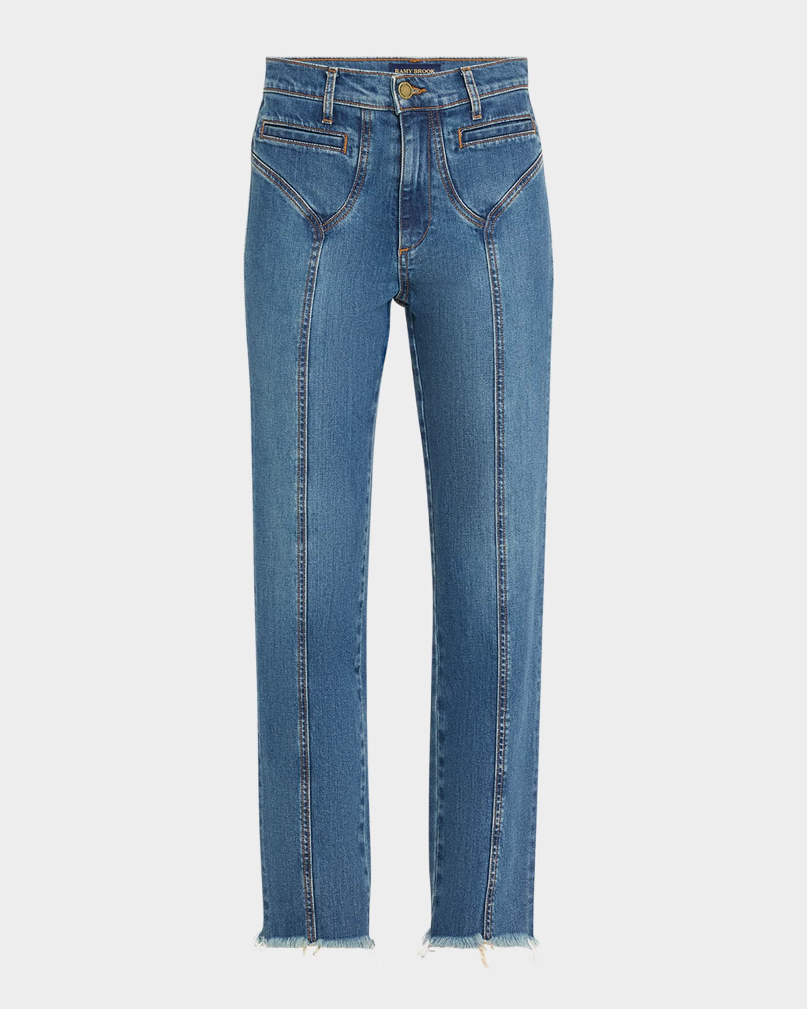 Zayne Straight-Leg Jeans  0
