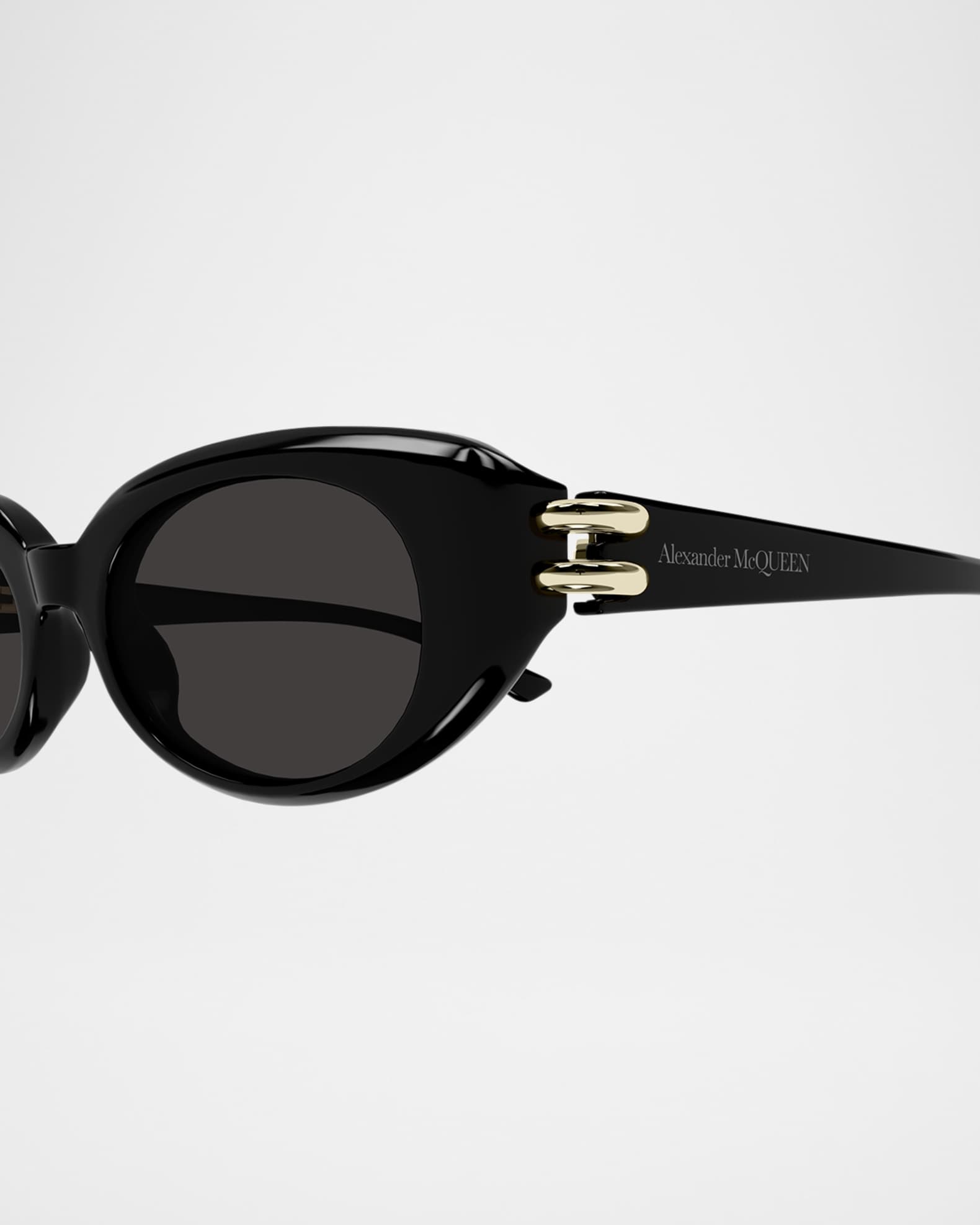 Round Acetate Sunglasses 1