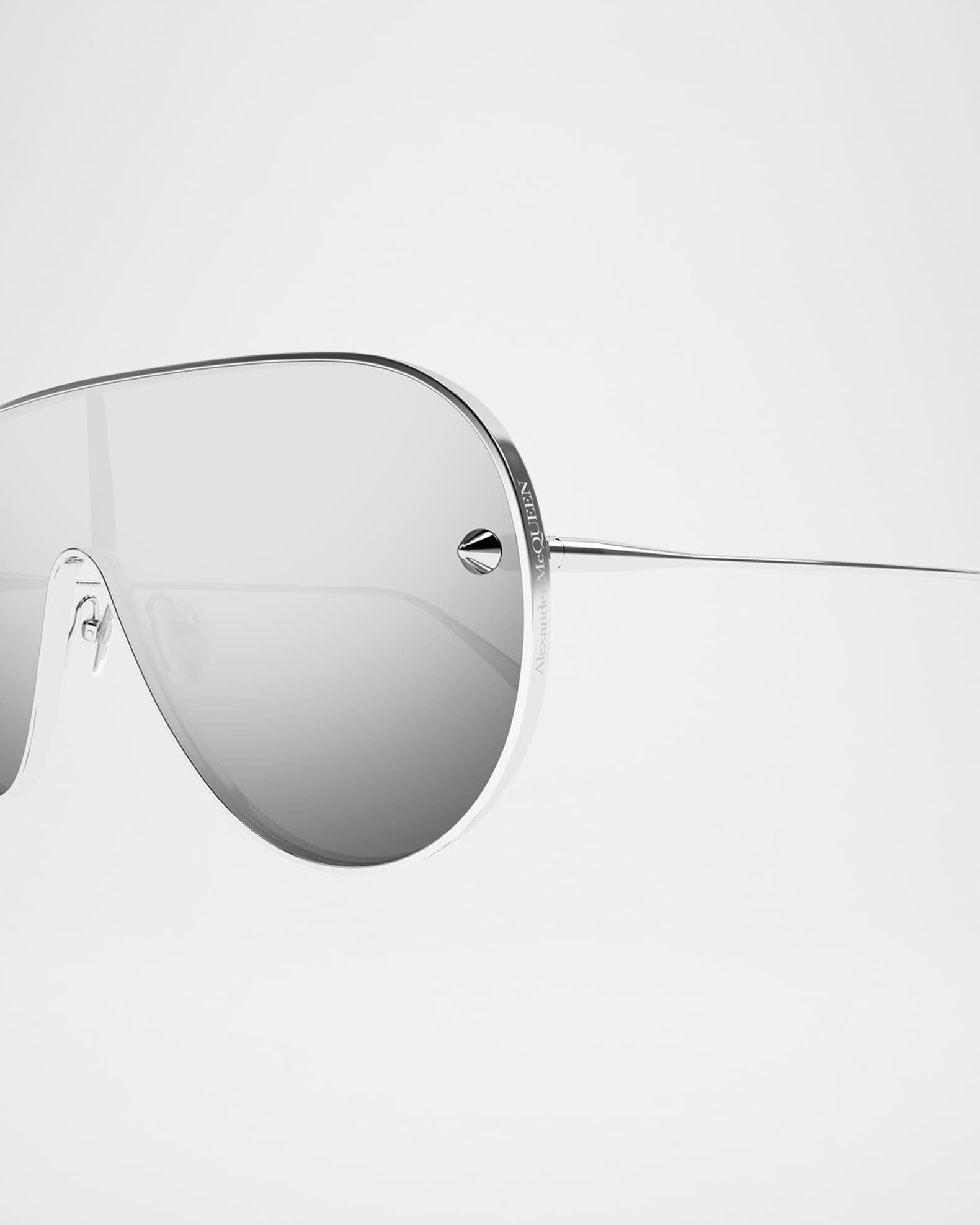 Logo-Print Aviator Sunglasses 1
