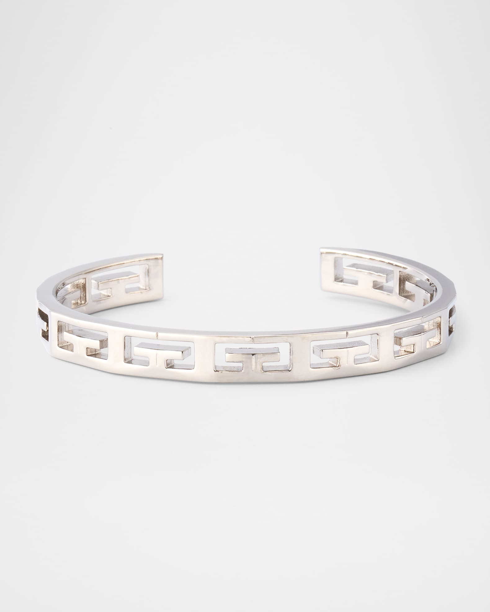 Men's 2G Silvery Cuff Bracelet 0