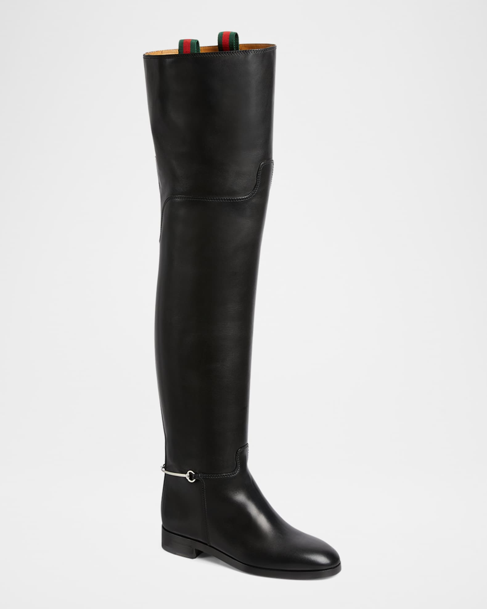 Clive Leather Over-The-Knee Boots 1