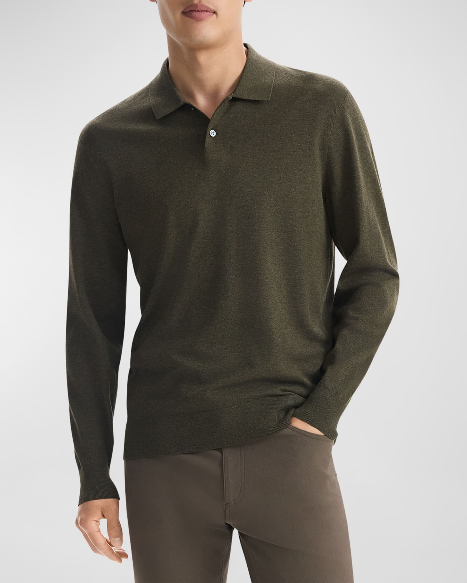 Men's Goris Long-Sleeve Polo Shirt 1