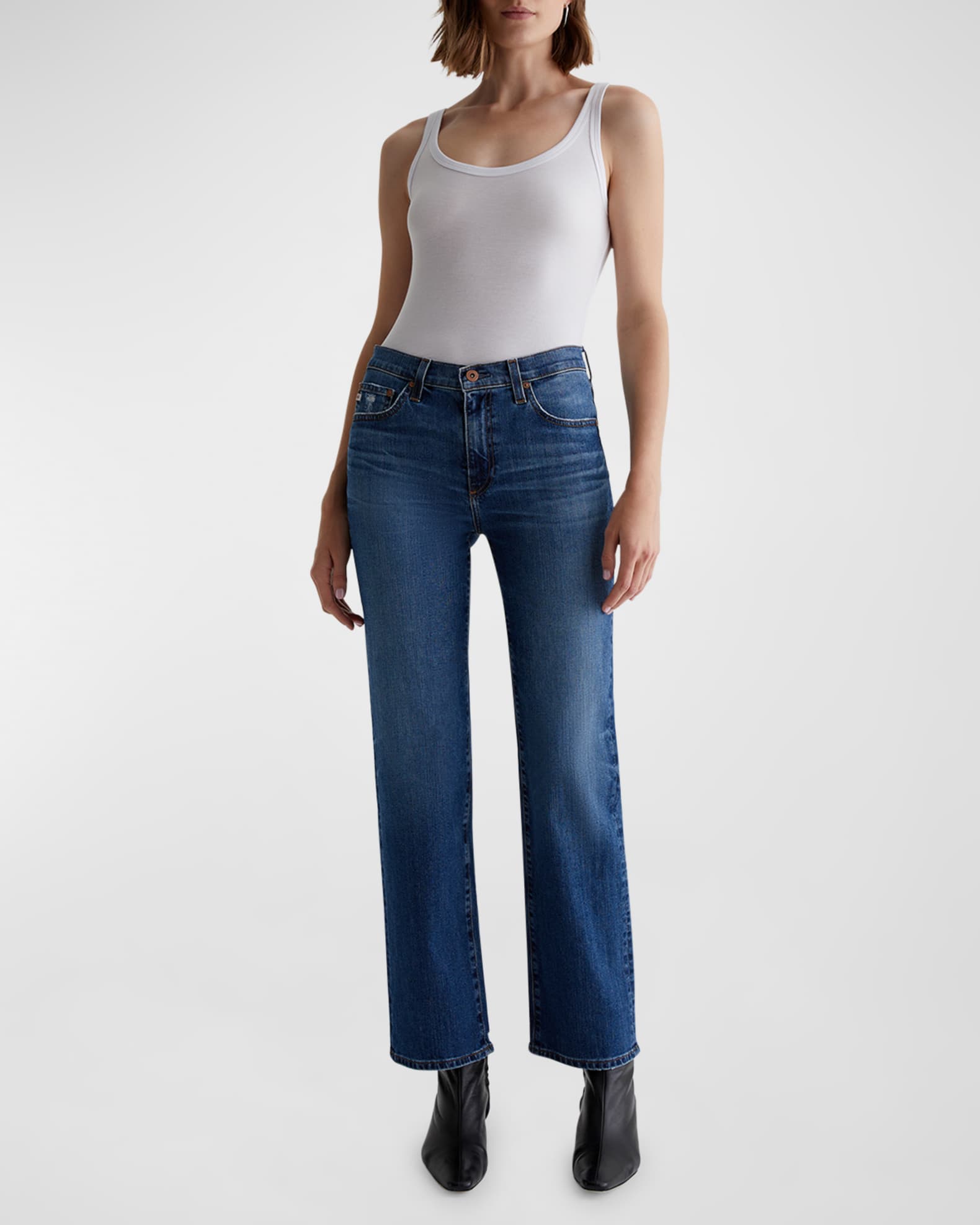 Brinley Straight-Leg Jeans 1