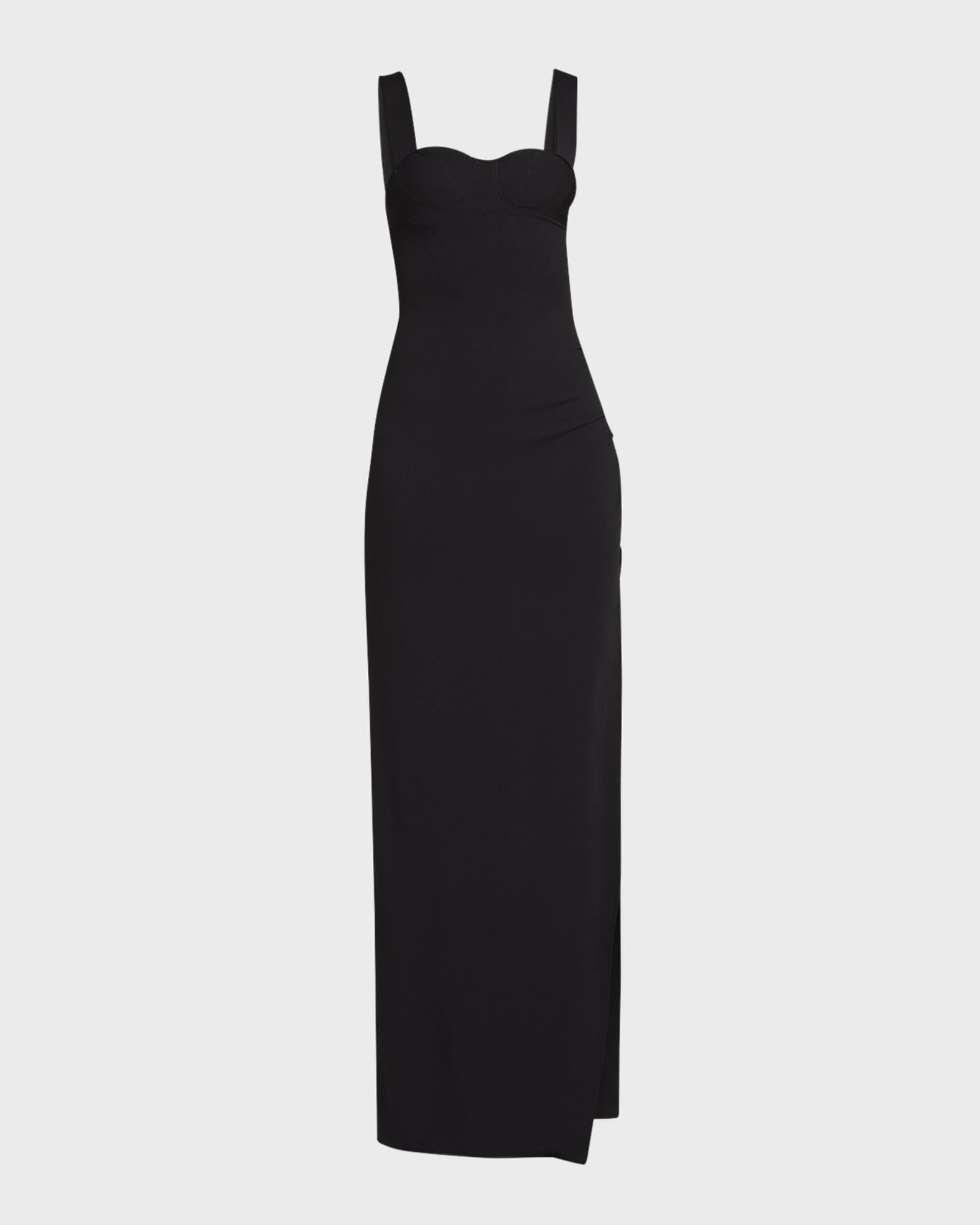TOM FORD Strappy Stretch Viscose Corset Gown | Neiman Marcus
