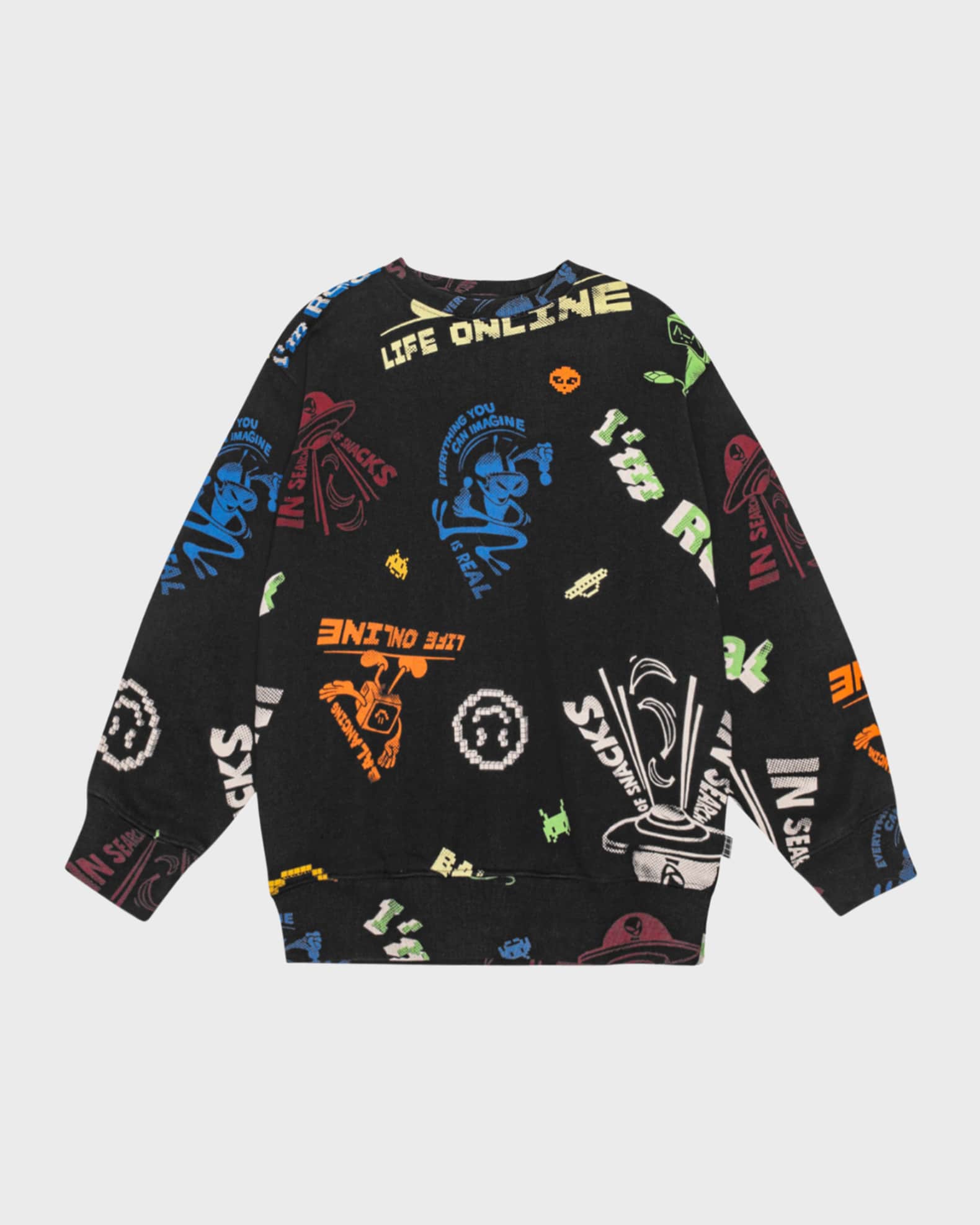 Boy's Monti Extraterrestrial Graphic Sweatshirt 0
