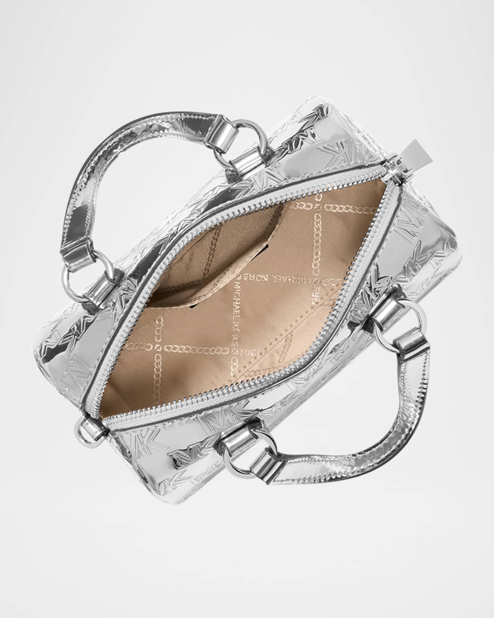 Silver bag michael kors hotsell