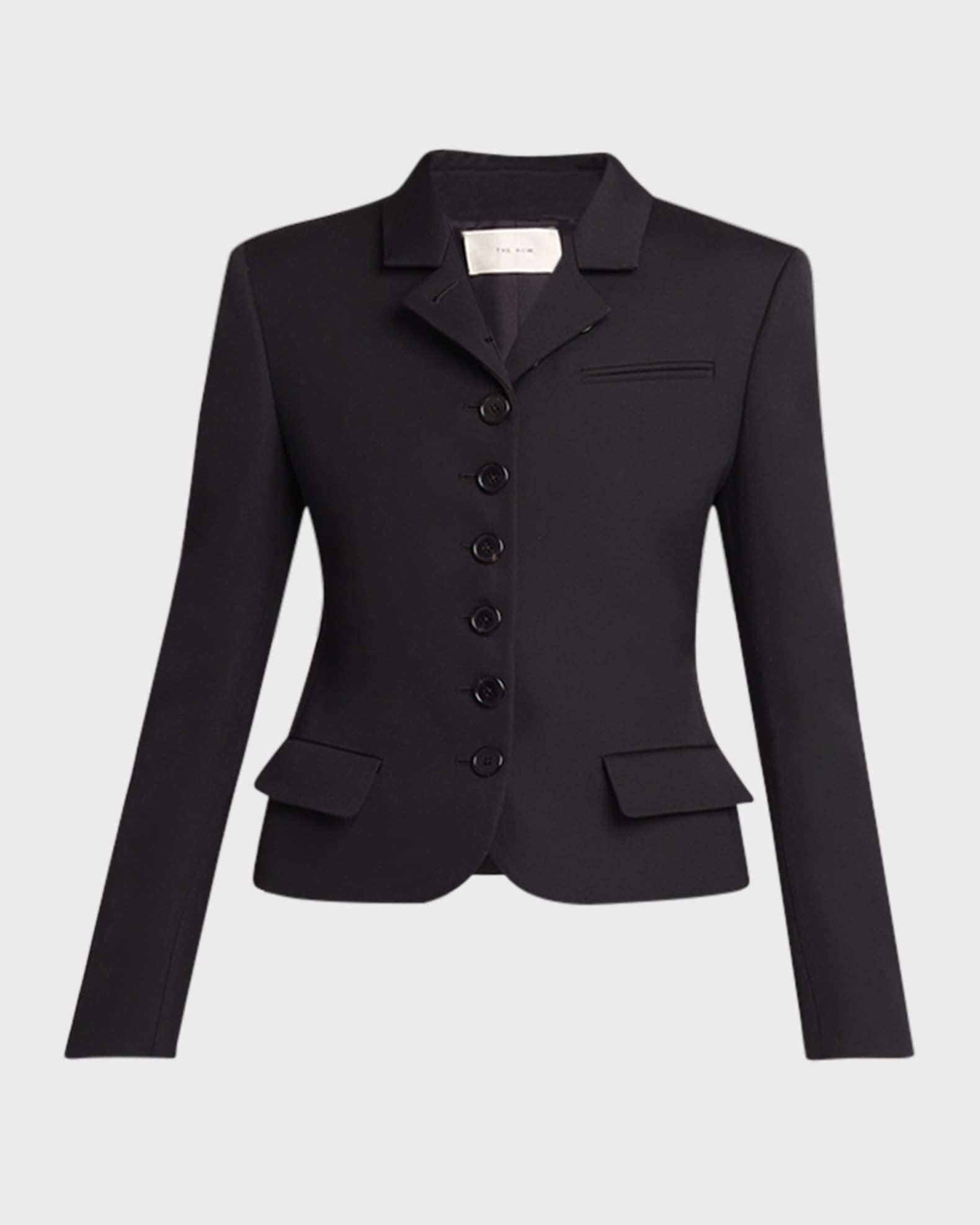 Fletcher Single-Breasted Wool Jacket 0