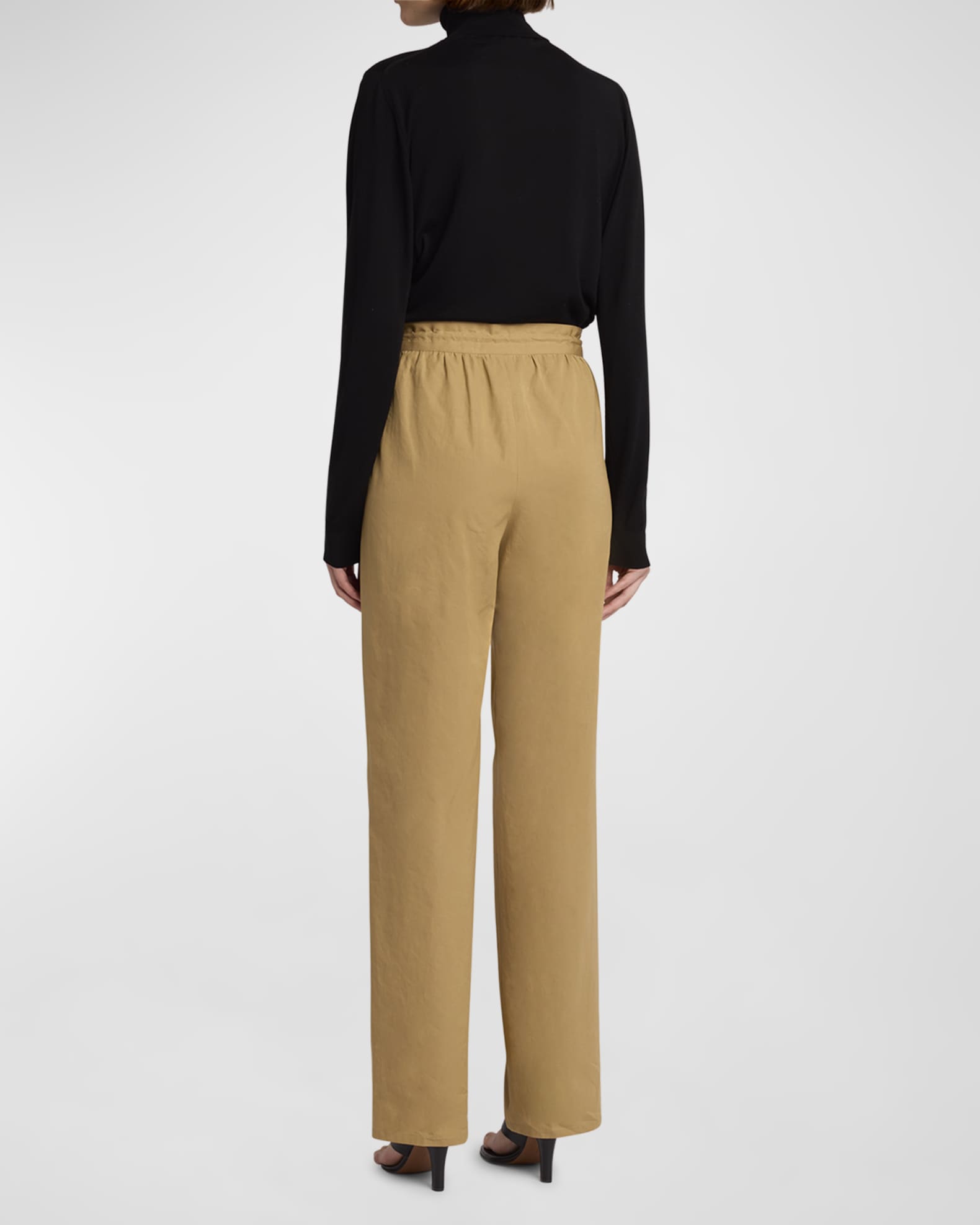 THE ROW Bonnette Technical Cotton Pants | Neiman Marcus