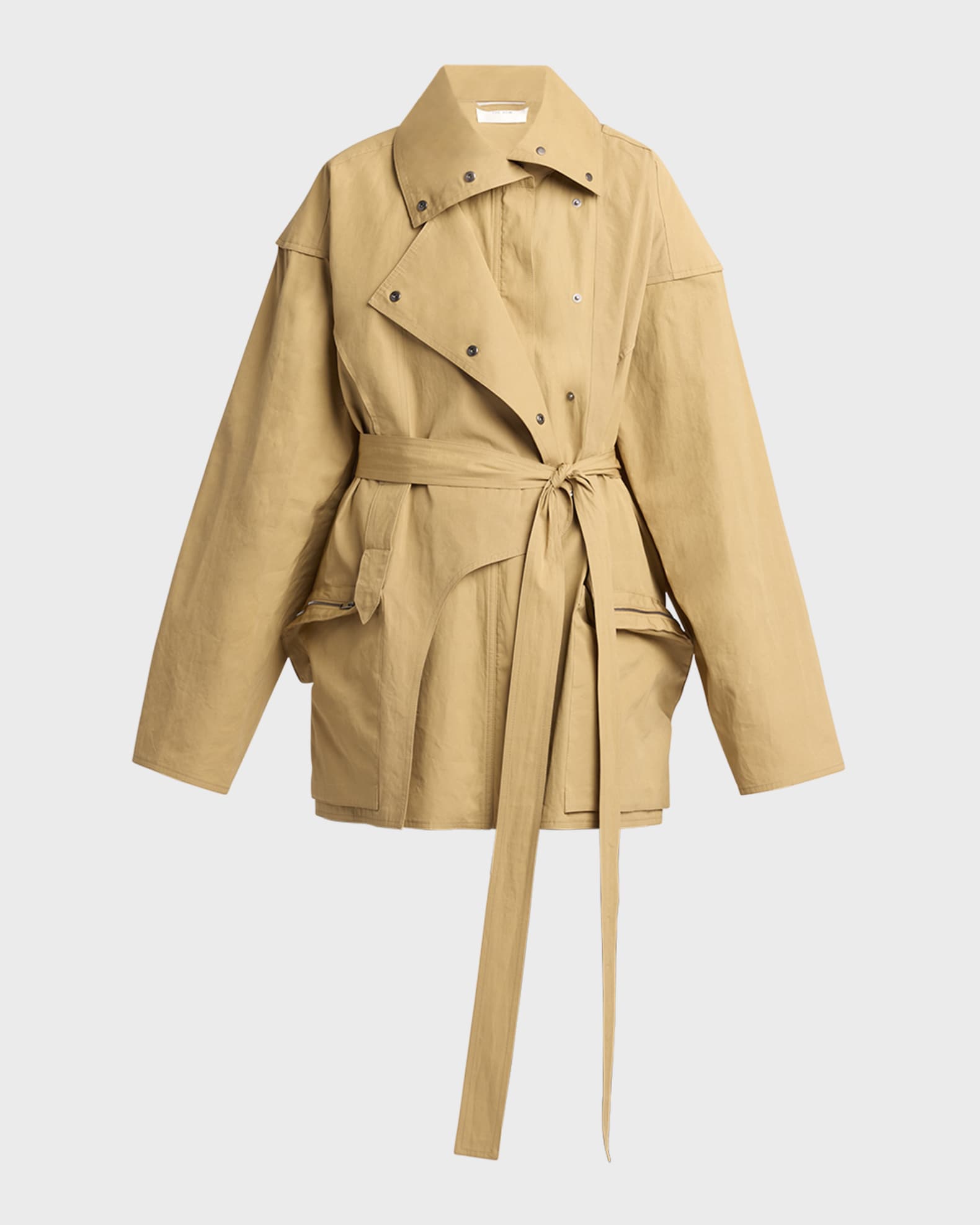 Pierrick Technical Cotton Trench Coat