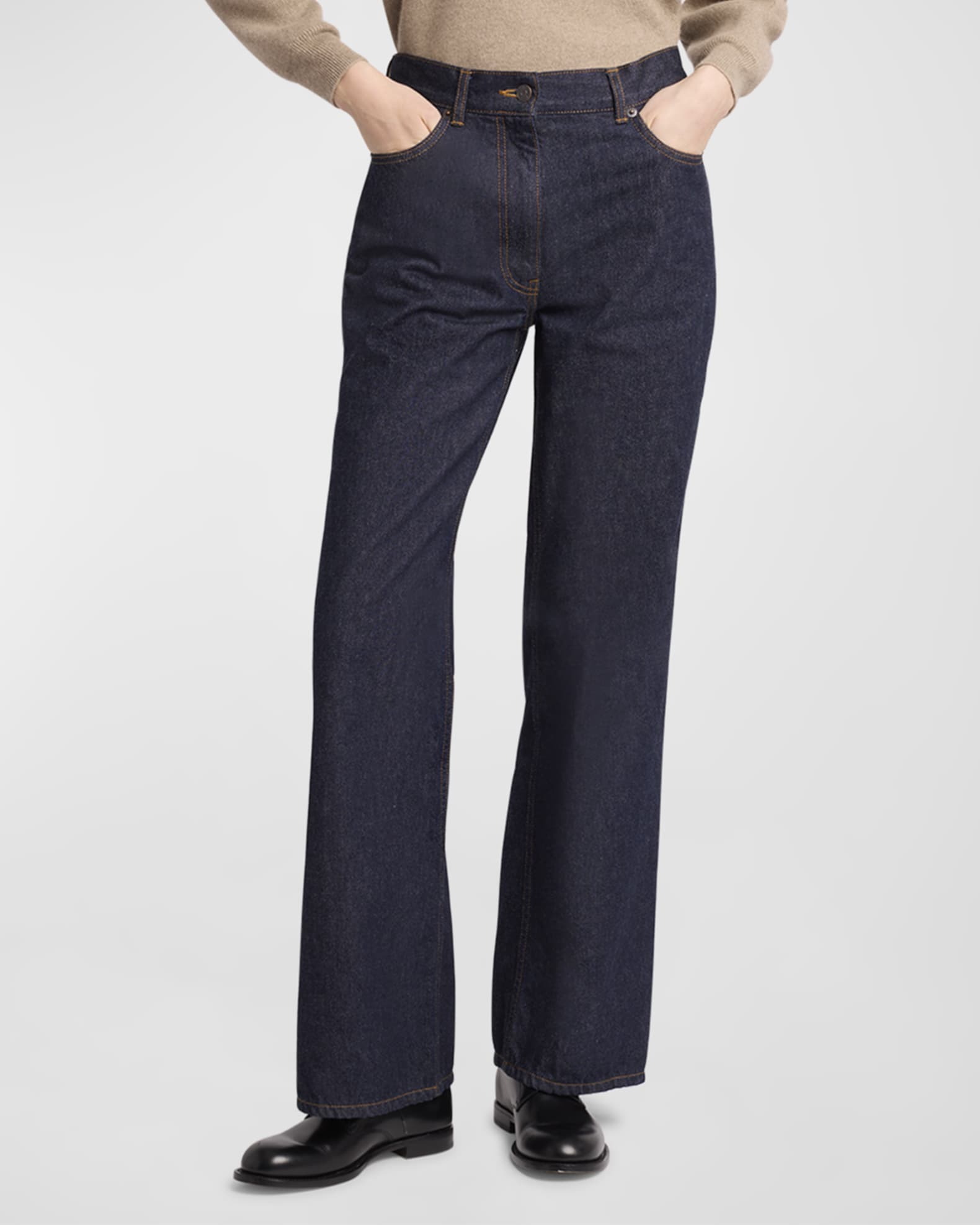 Dan Cotton-Cashmere Jeans 1